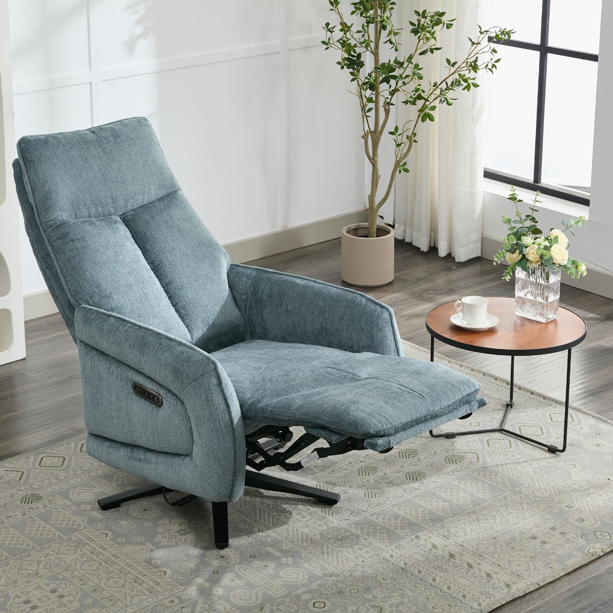 Prestige Fabric Swivel Chair - Arona