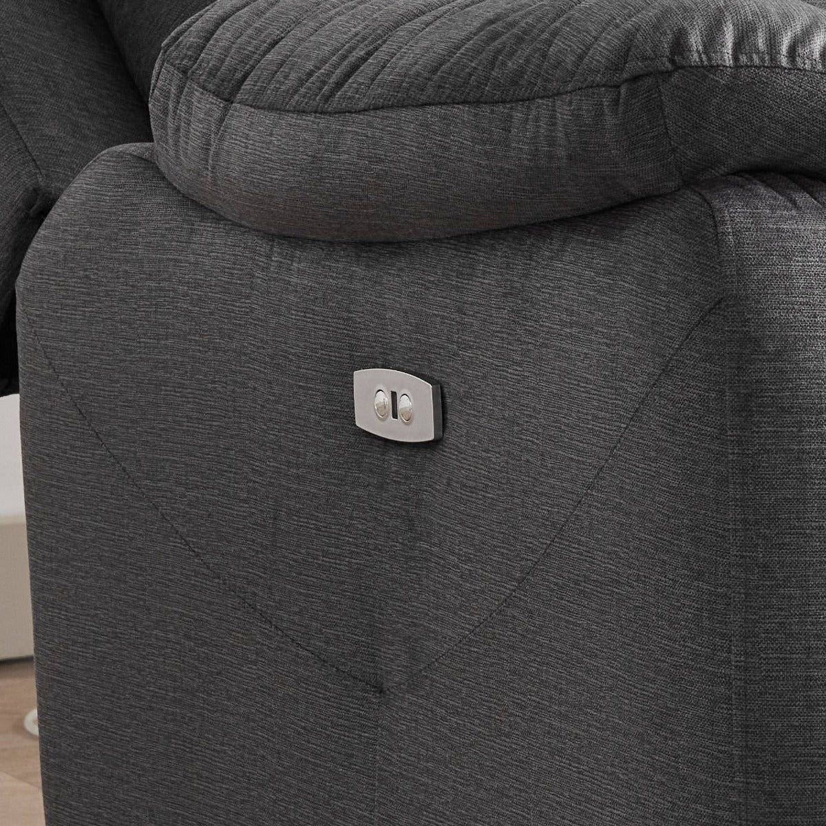 Palermo Chair Electric Recliner Anthracite