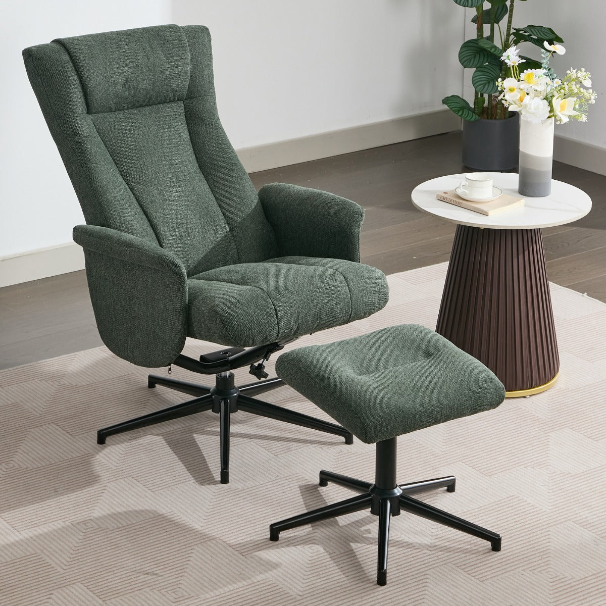 Apero TV Chair & Stool Winter Moss