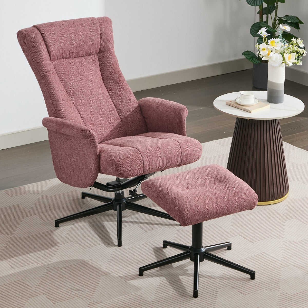 Apero TV Chair & Stool Rose