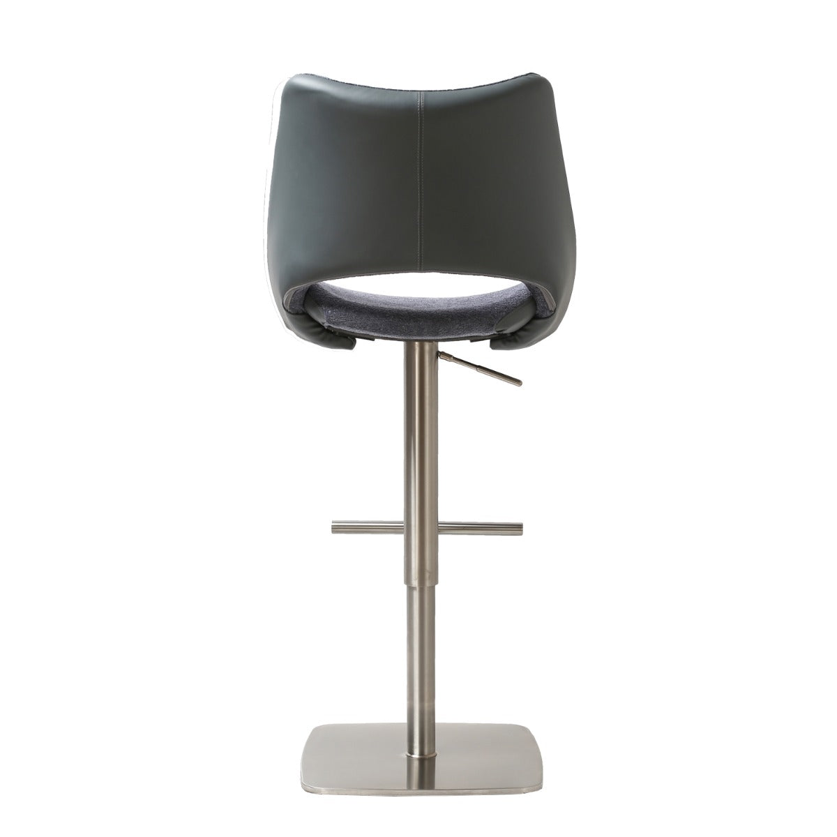 Contour Barstool S/Steel Fusion Slate Grey Barstool