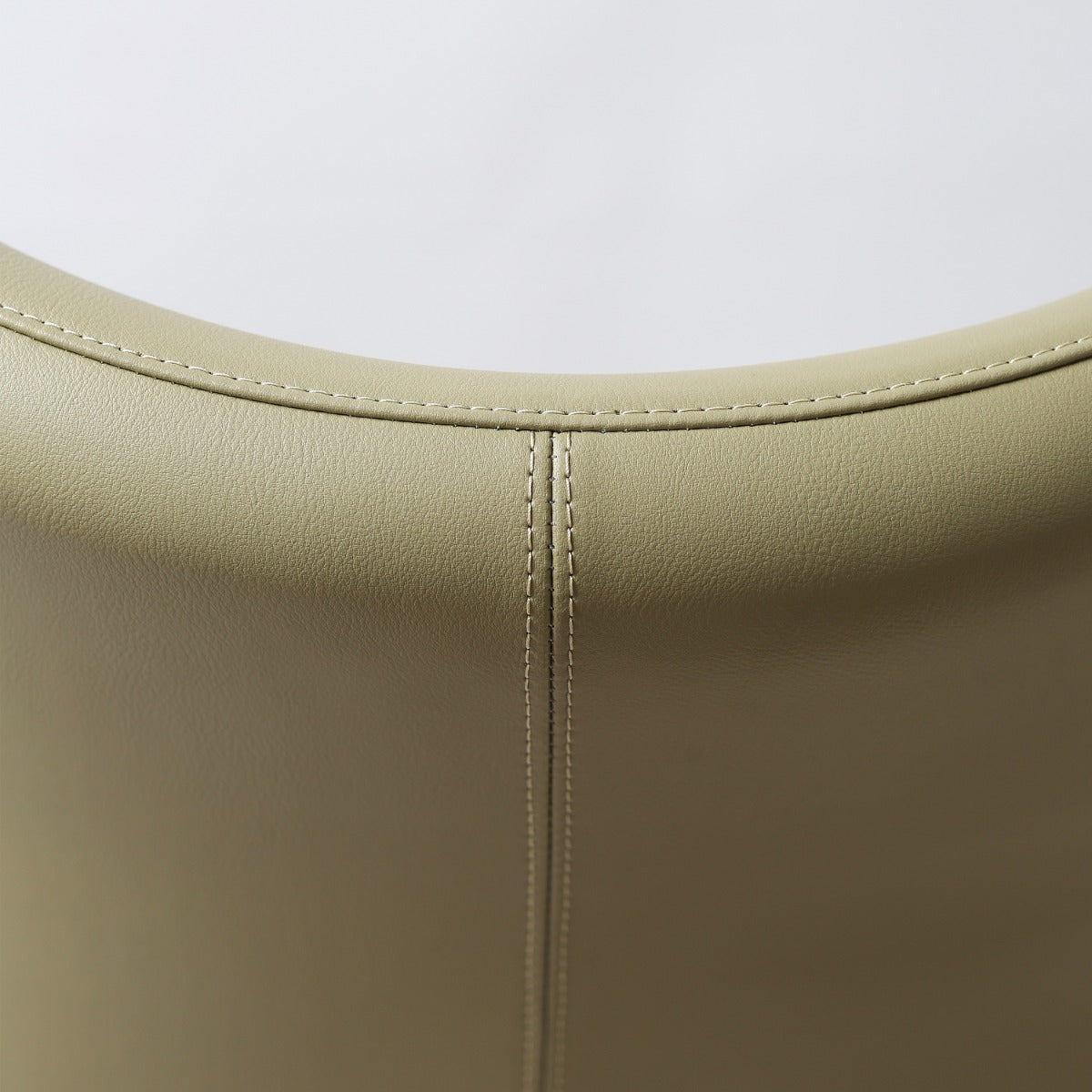 Contour Barstool Gold Olive PU