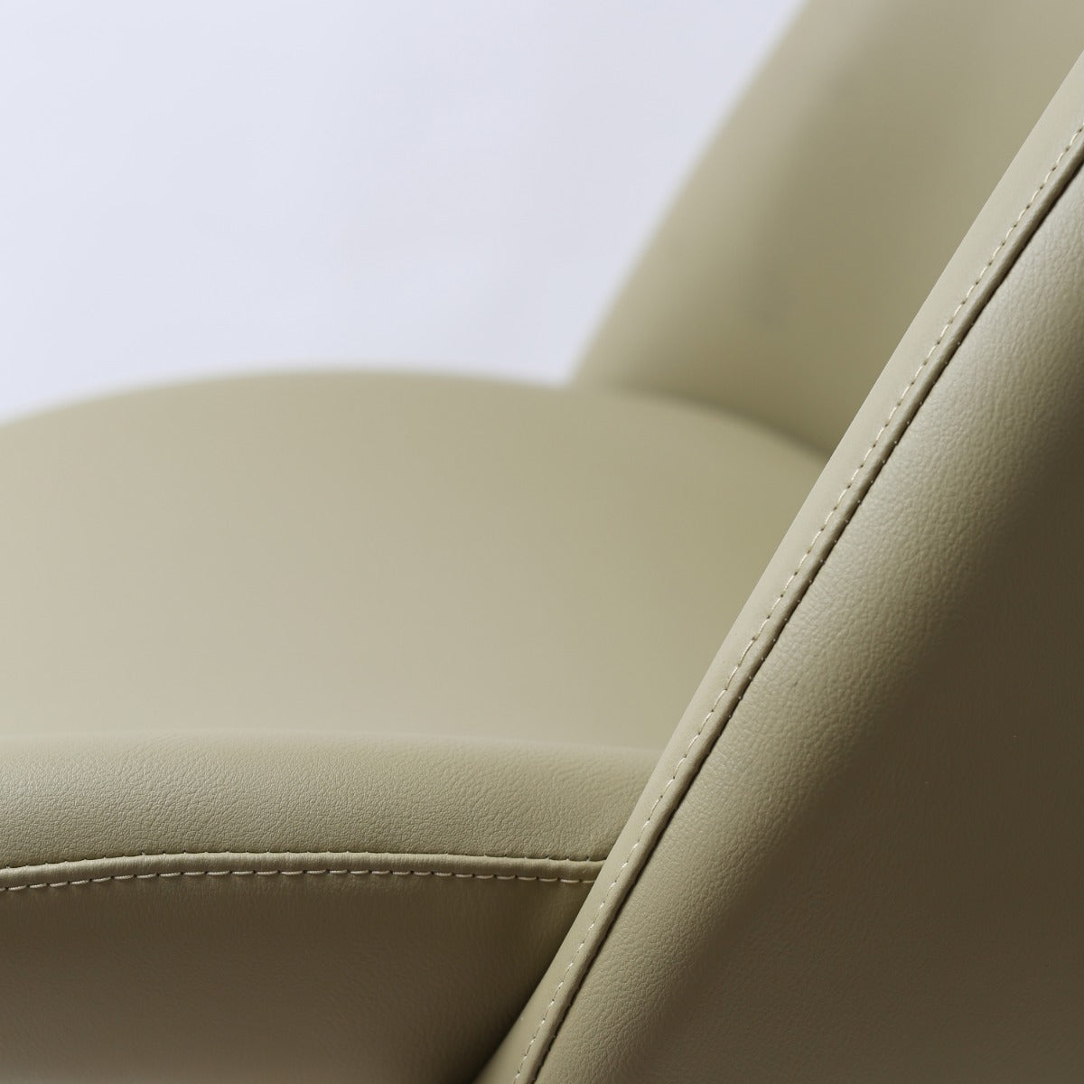 Contour Barstool Gold Olive PU