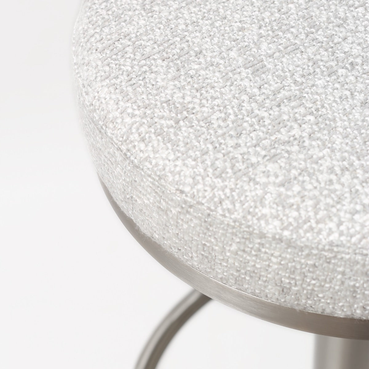 Vibe barstool S/Steel Silver Grey