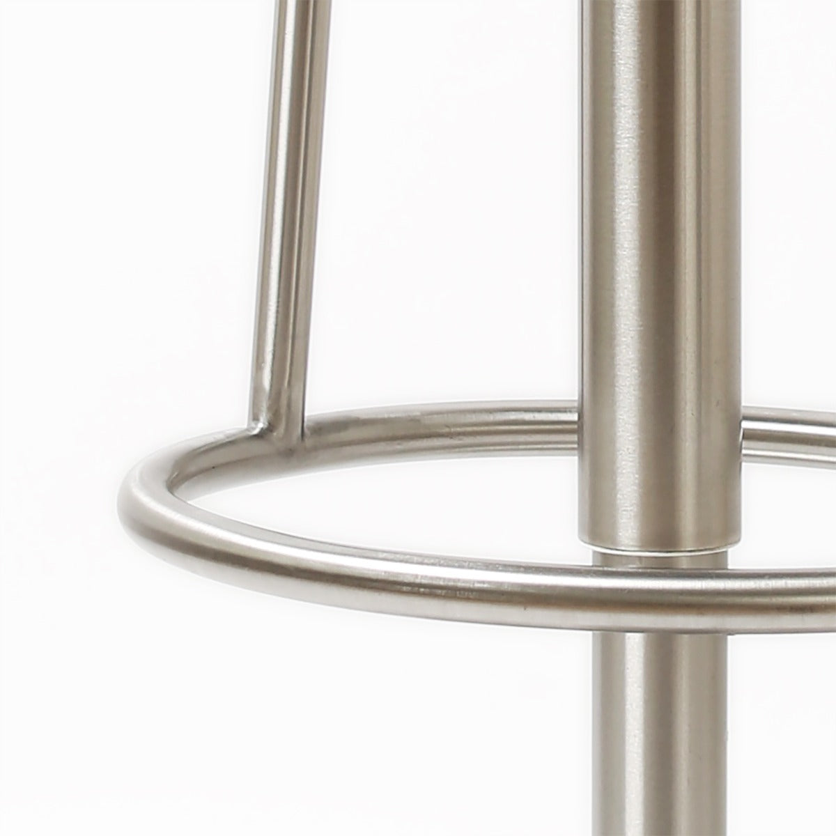 Vibe barstool S/Steel Silver Grey