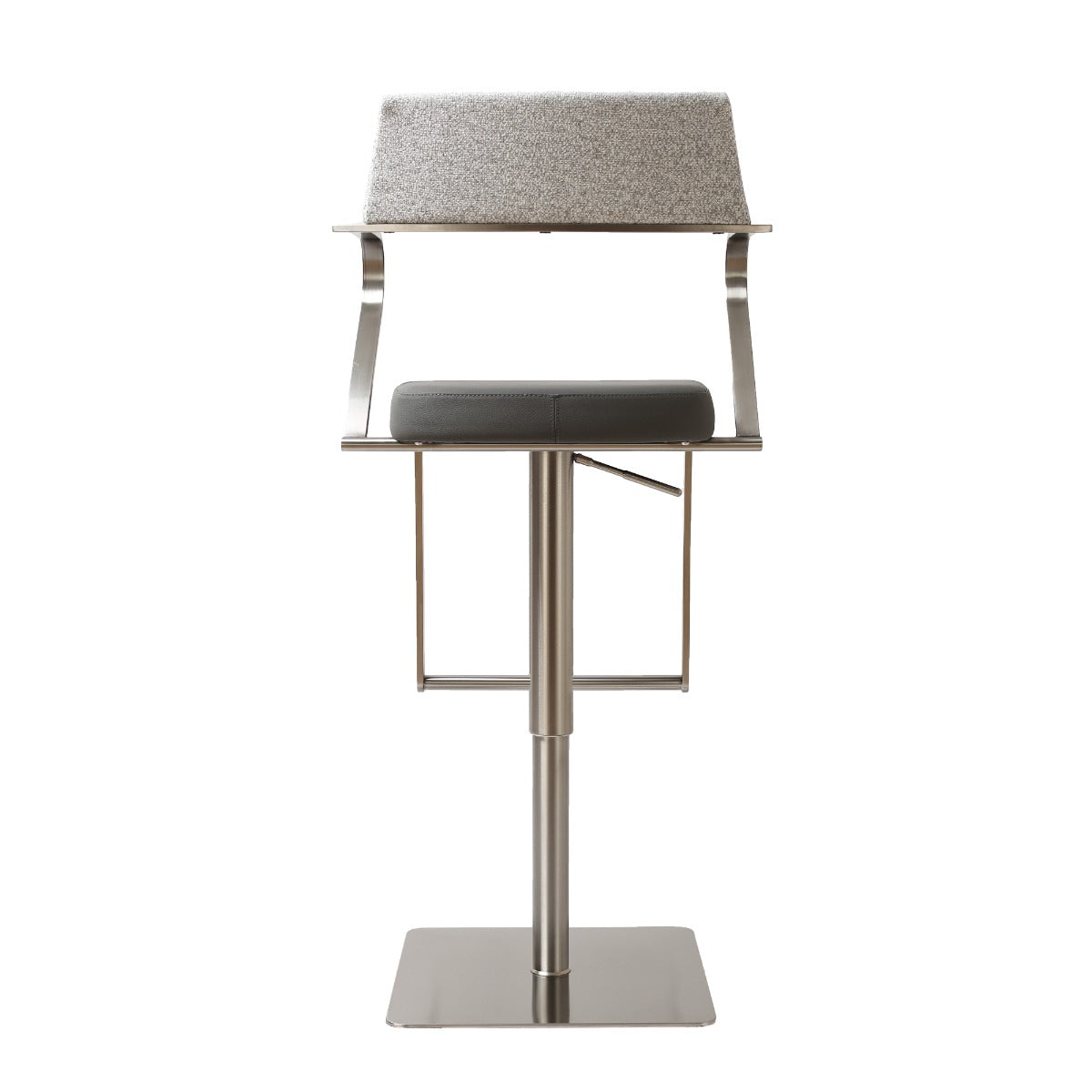 Tempo Barstool S/Steel Smoke Grey Fusion