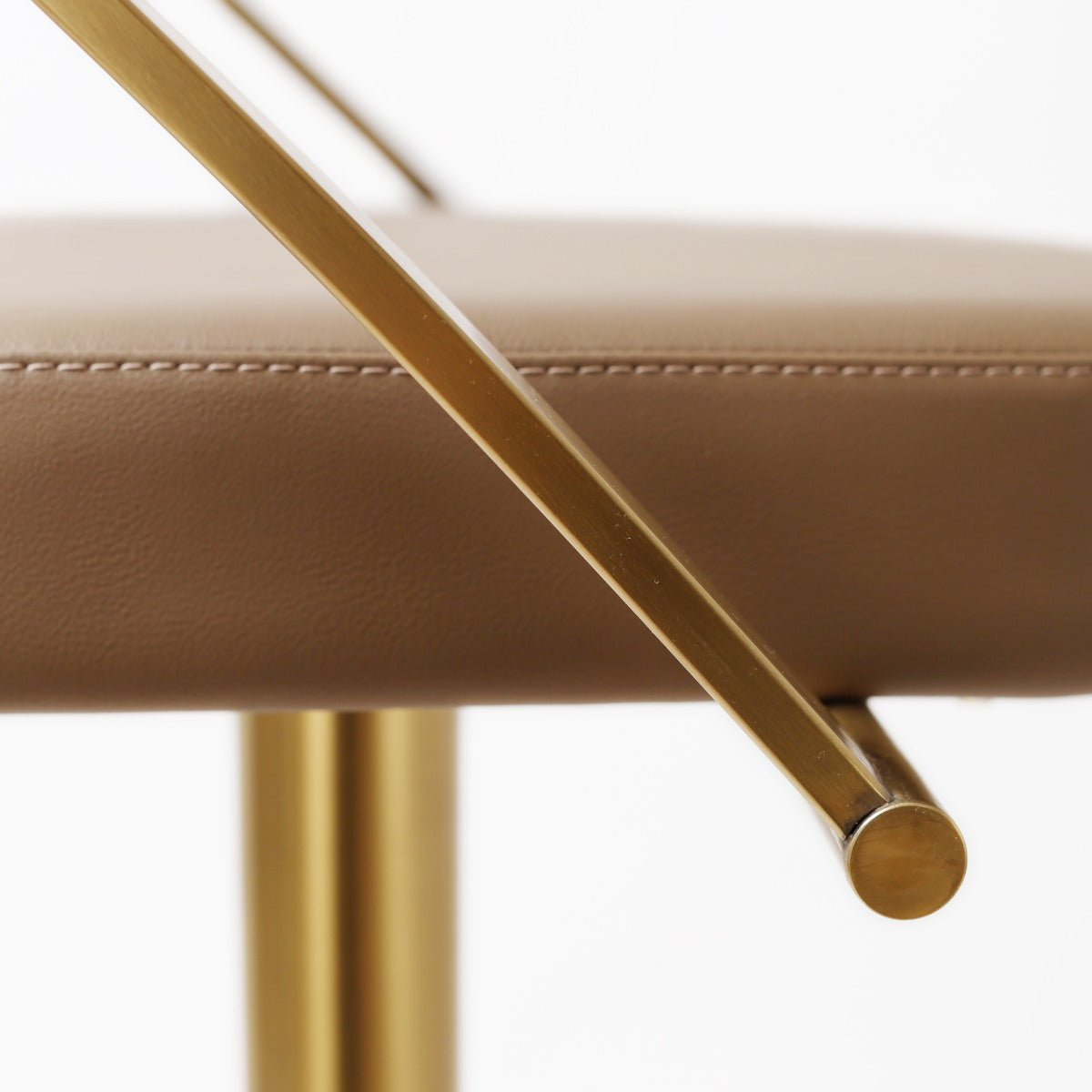Tempo Barstool Gold Mocha Fusion