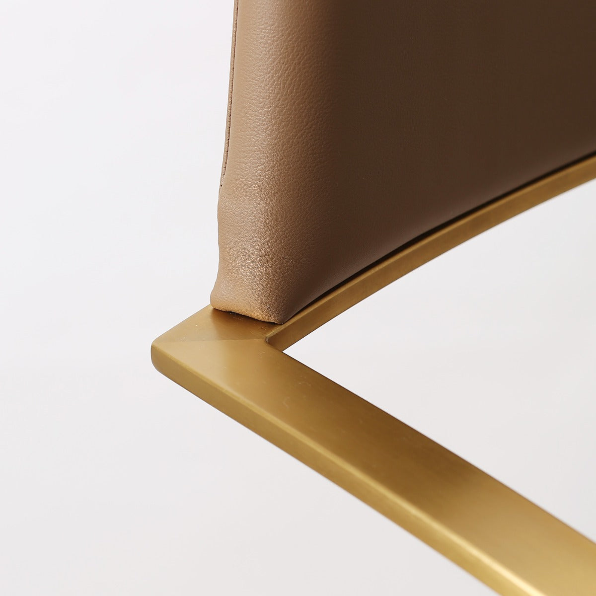 Tempo Barstool Gold Mocha PU