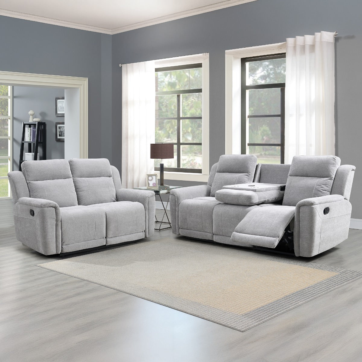 Somerton 3+2 Light Grey
