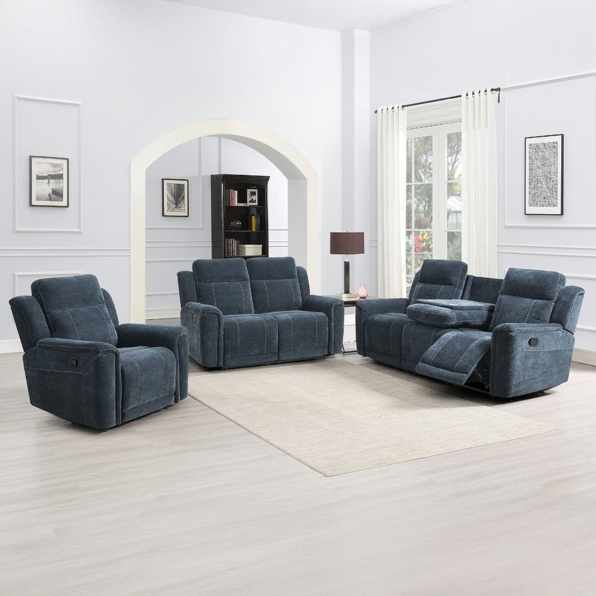 Somerton 3+1+1 Dark Grey