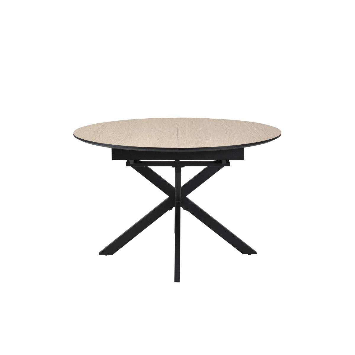 Infiniti 120-160cm Ext. Round Dining Table Dune Oak