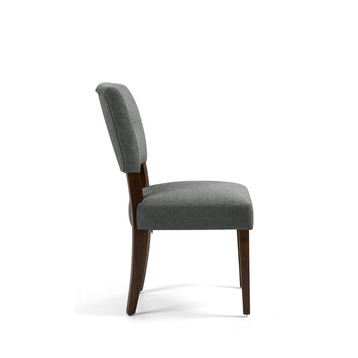 Oakridge Dining Chair - Grey Fabric Dark Oak