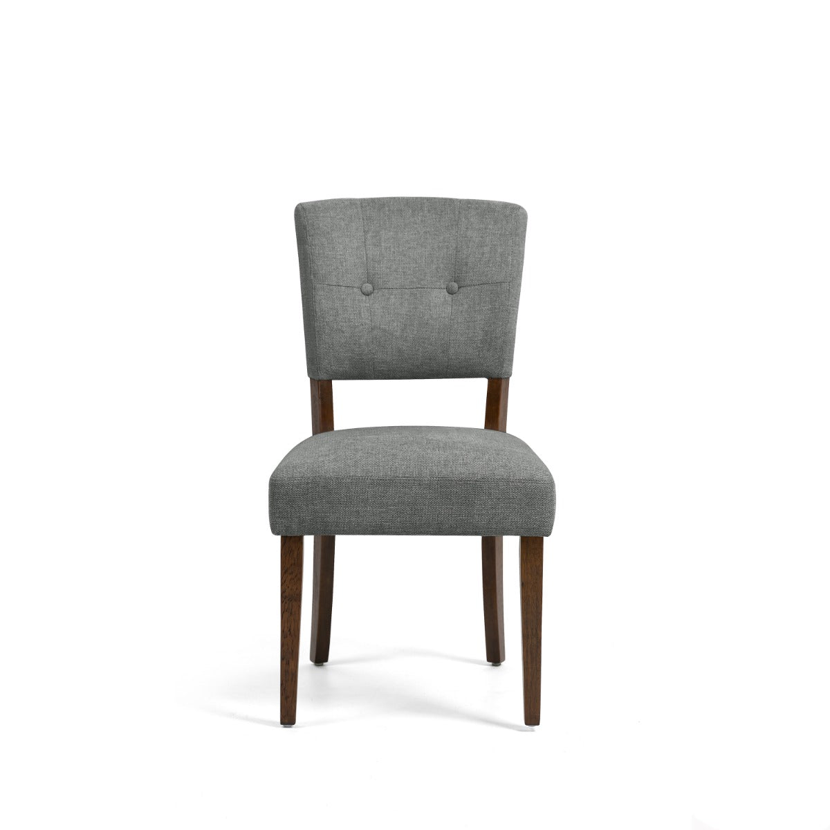 Oakridge Dining Chair - Grey Fabric Dark Oak