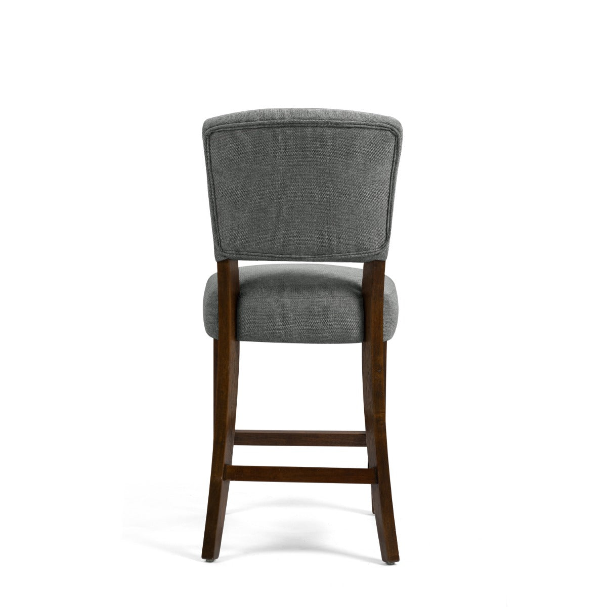 Oakridge Counter Stool - Grey Fabric Dark Oak
