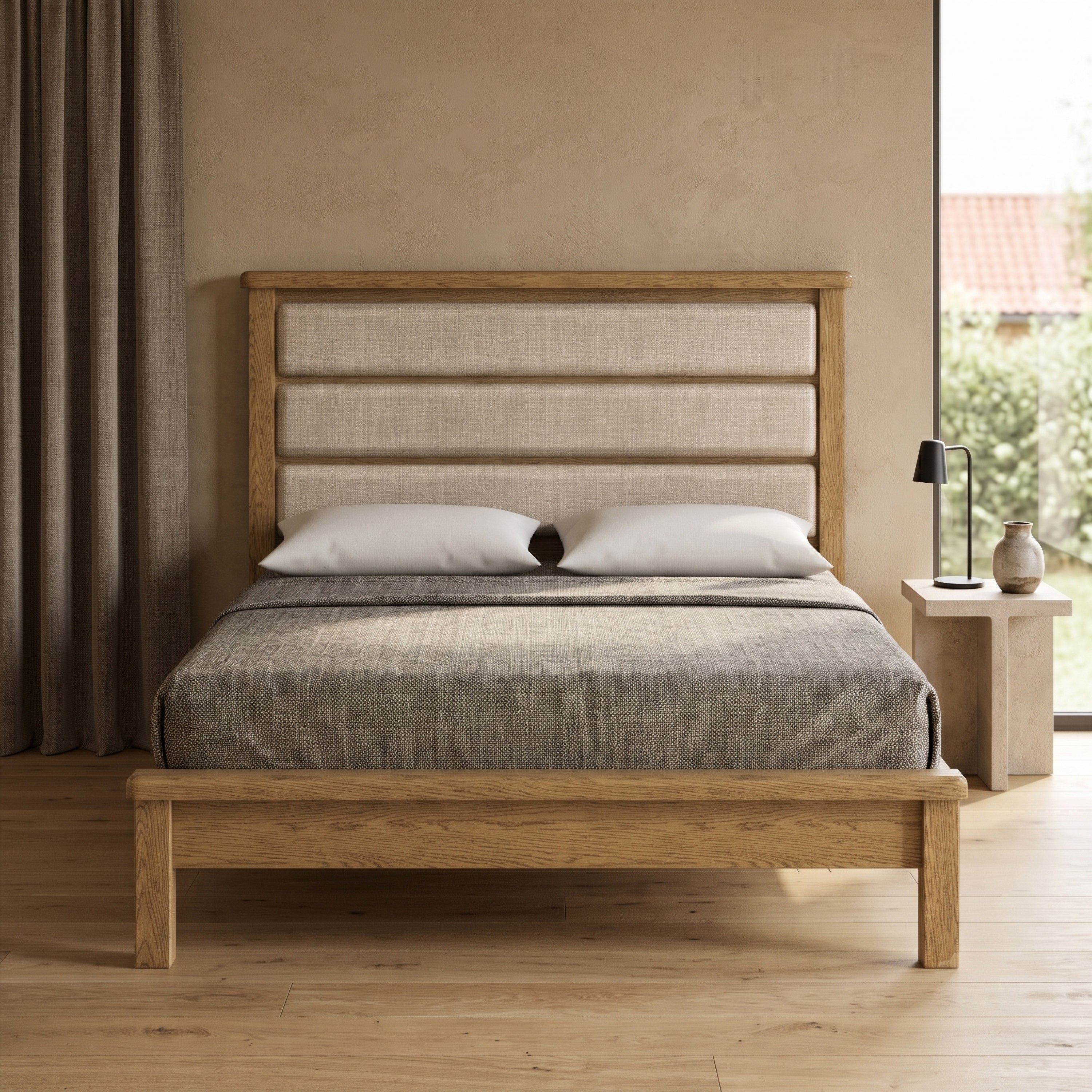 Dorchester Oak 5' Low End Bed