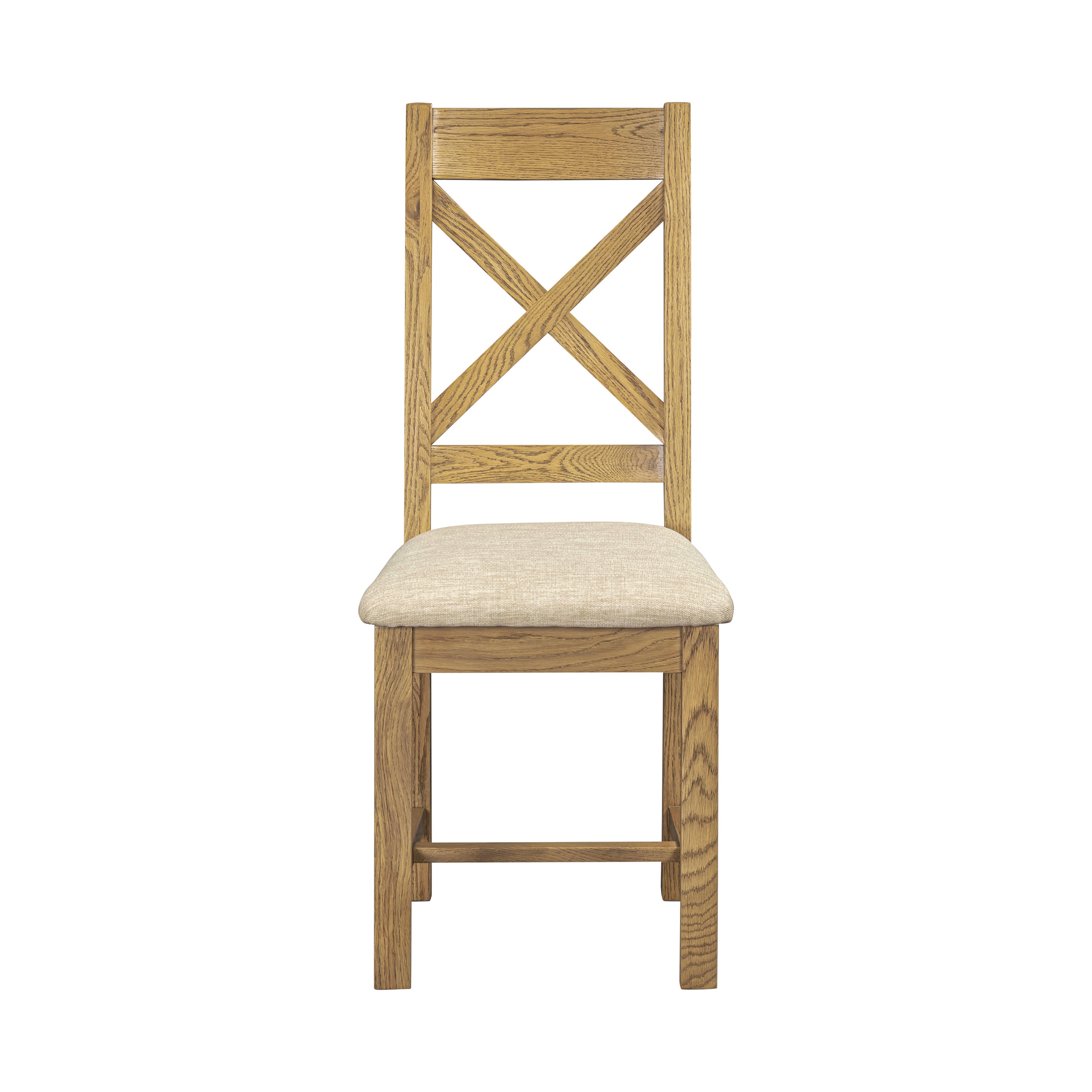 Dorchester Oak Cordoba Cross Back Chair