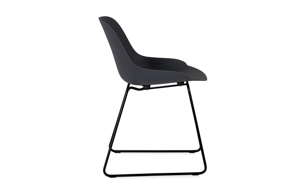 Rocco Chair - Dark Grey | Sleek and Durable Seating
