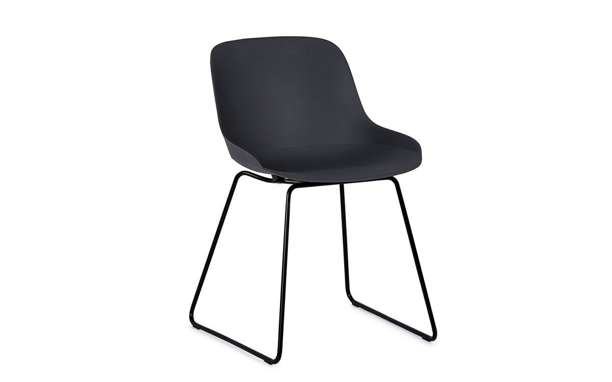 Rocco Chair - Dark Grey | Sleek and Durable Seating
