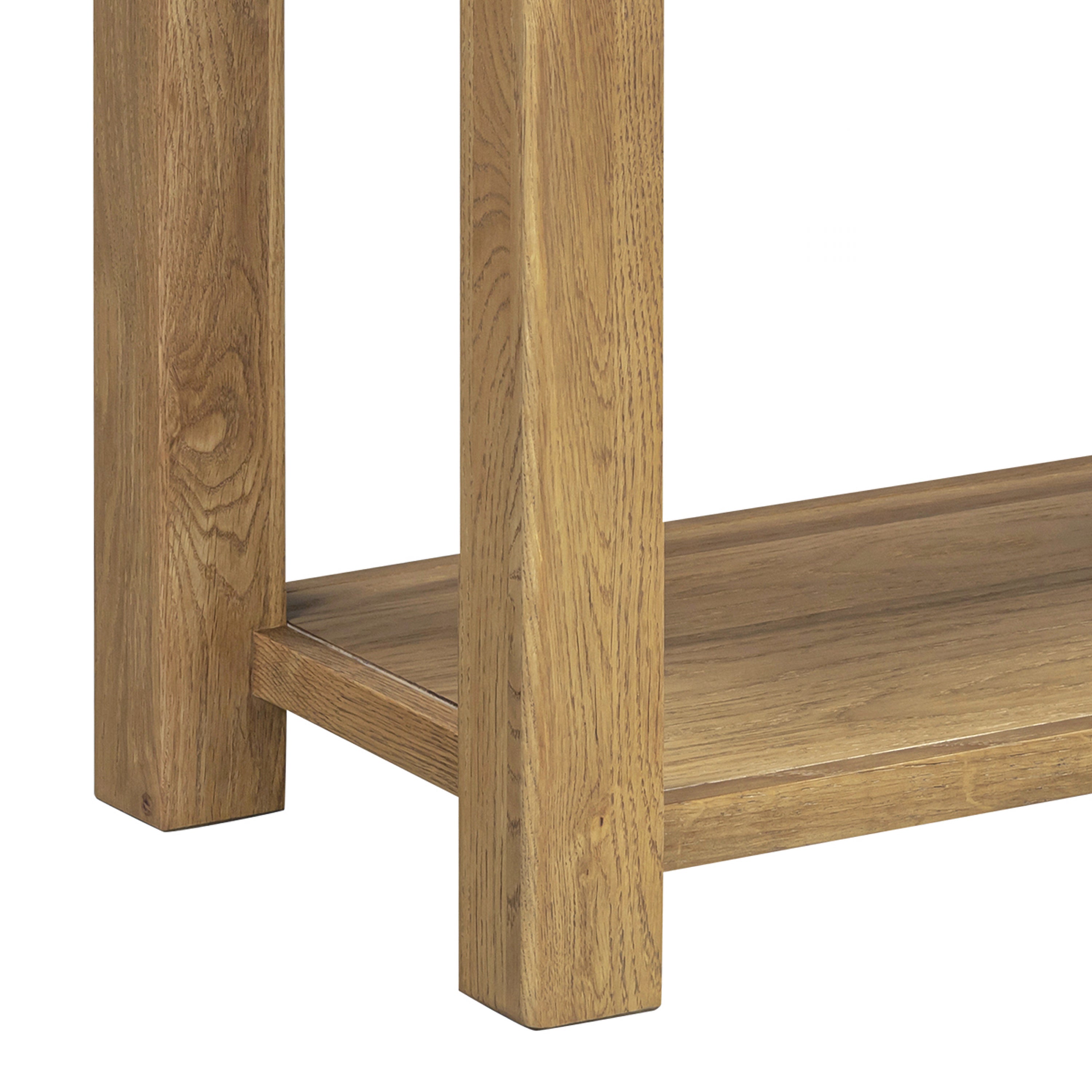 Dorchester Oak 2 Drawer console