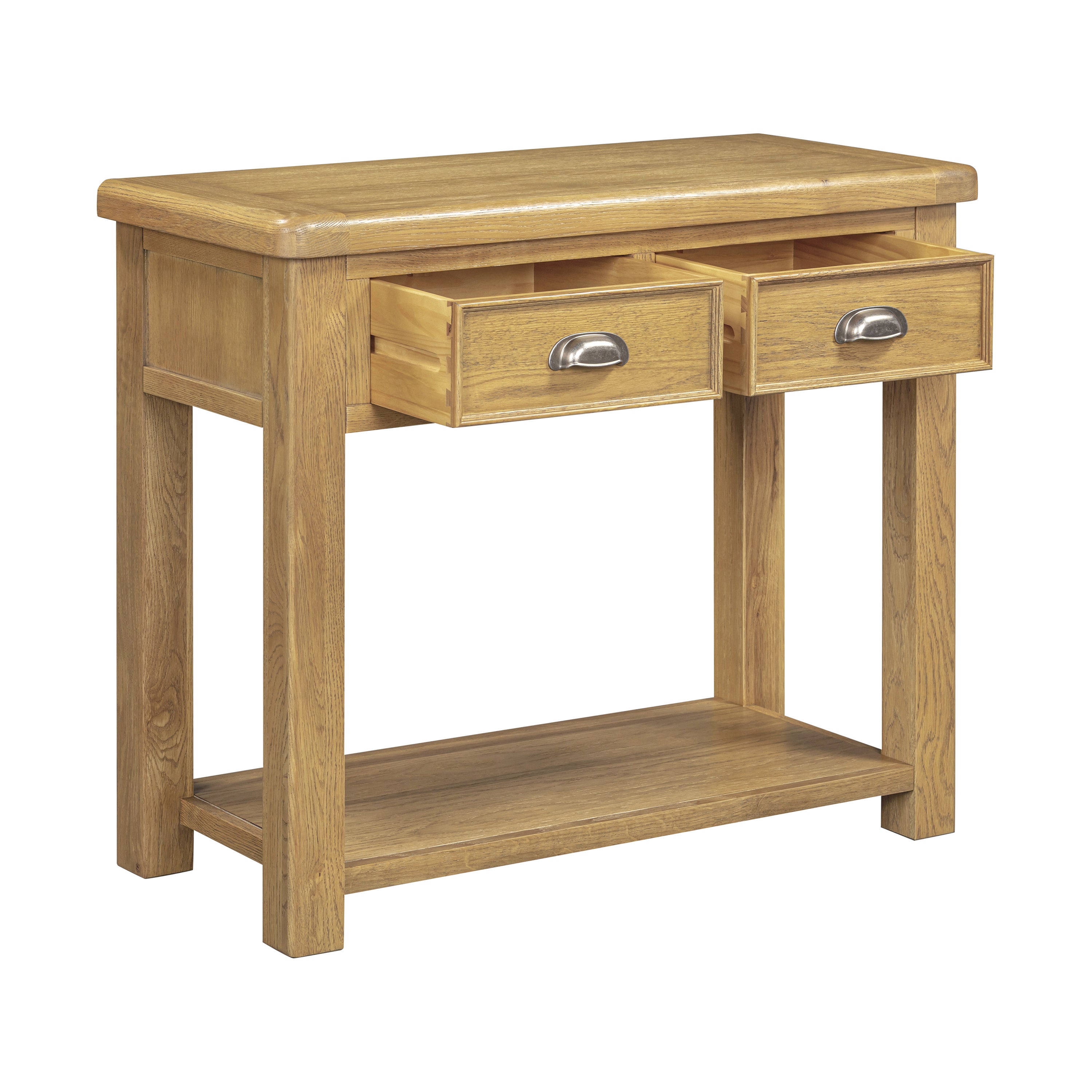 Dorchester Oak 2 Drawer console