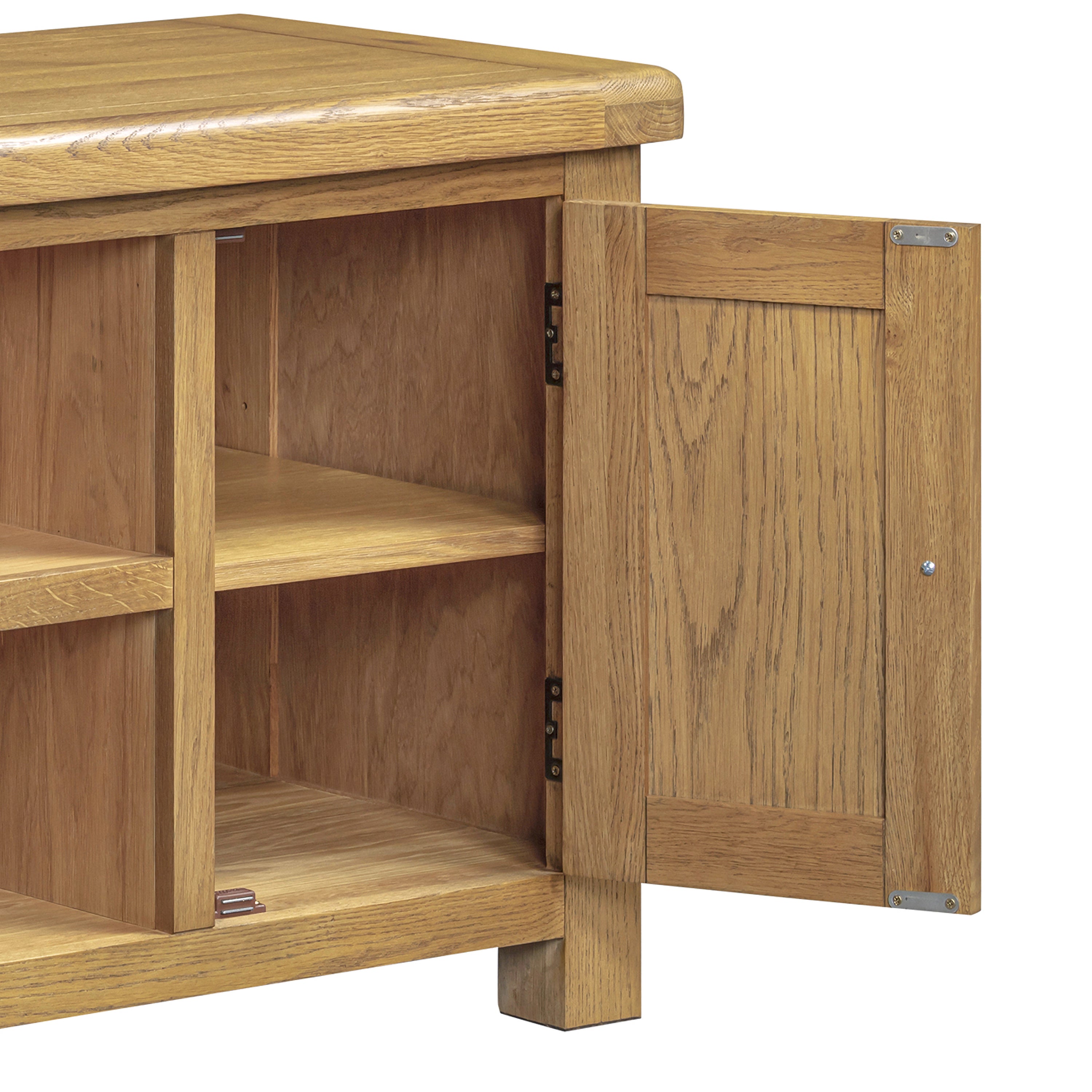 Dorchester Oak Medium TV Unit with 2 doors