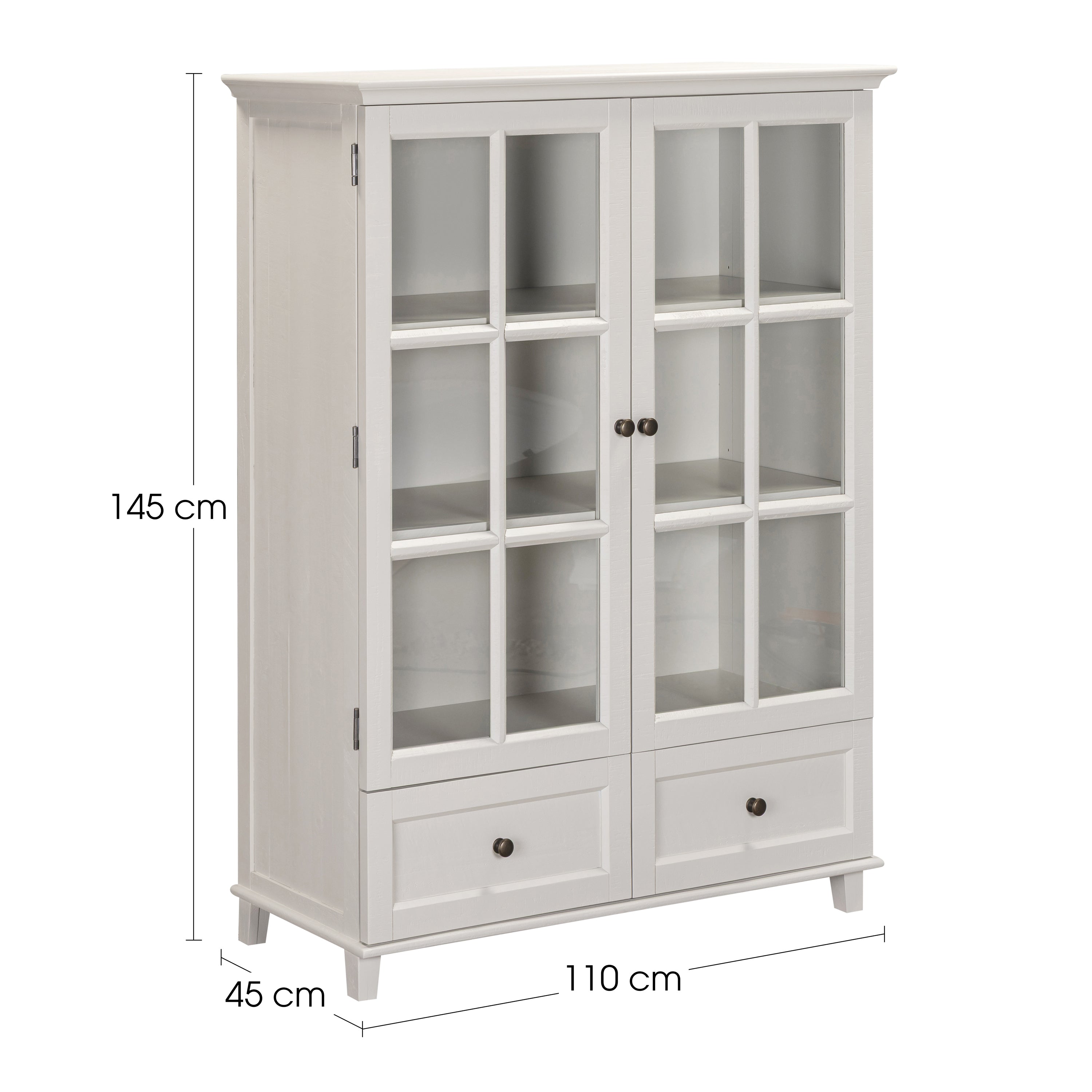 Provence Low Display Cabinet