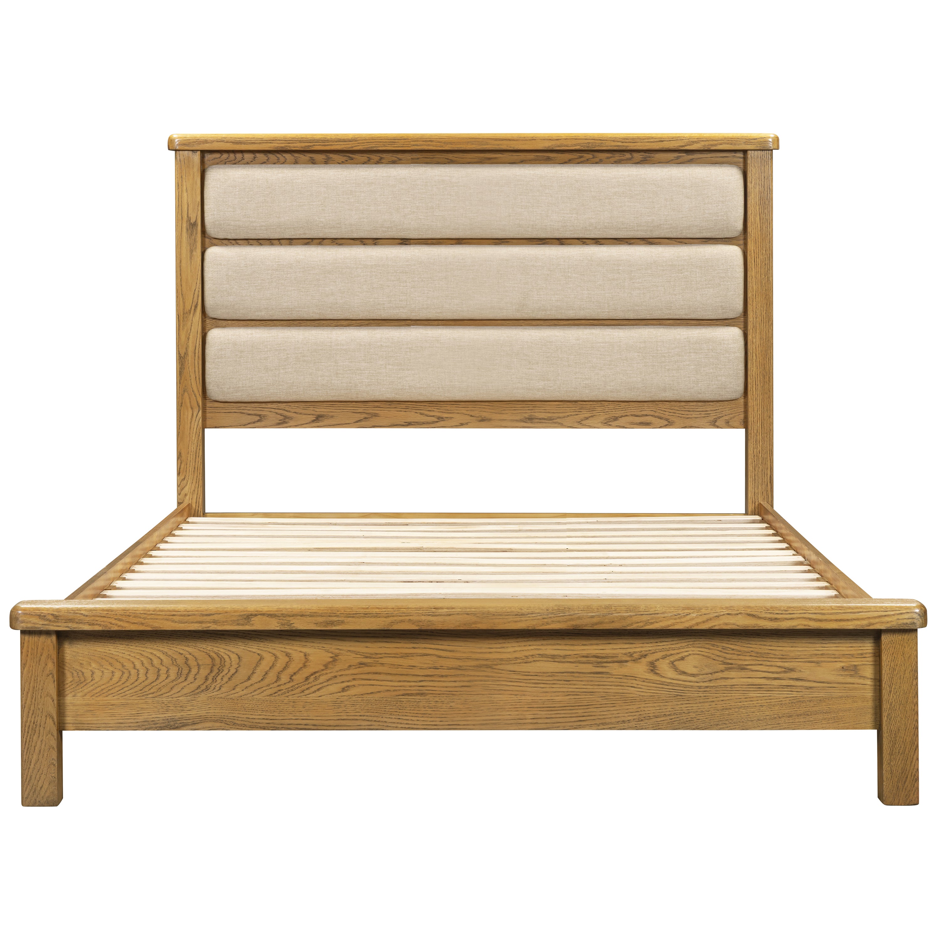 Dorchester Oak 4'6 Low End Bed