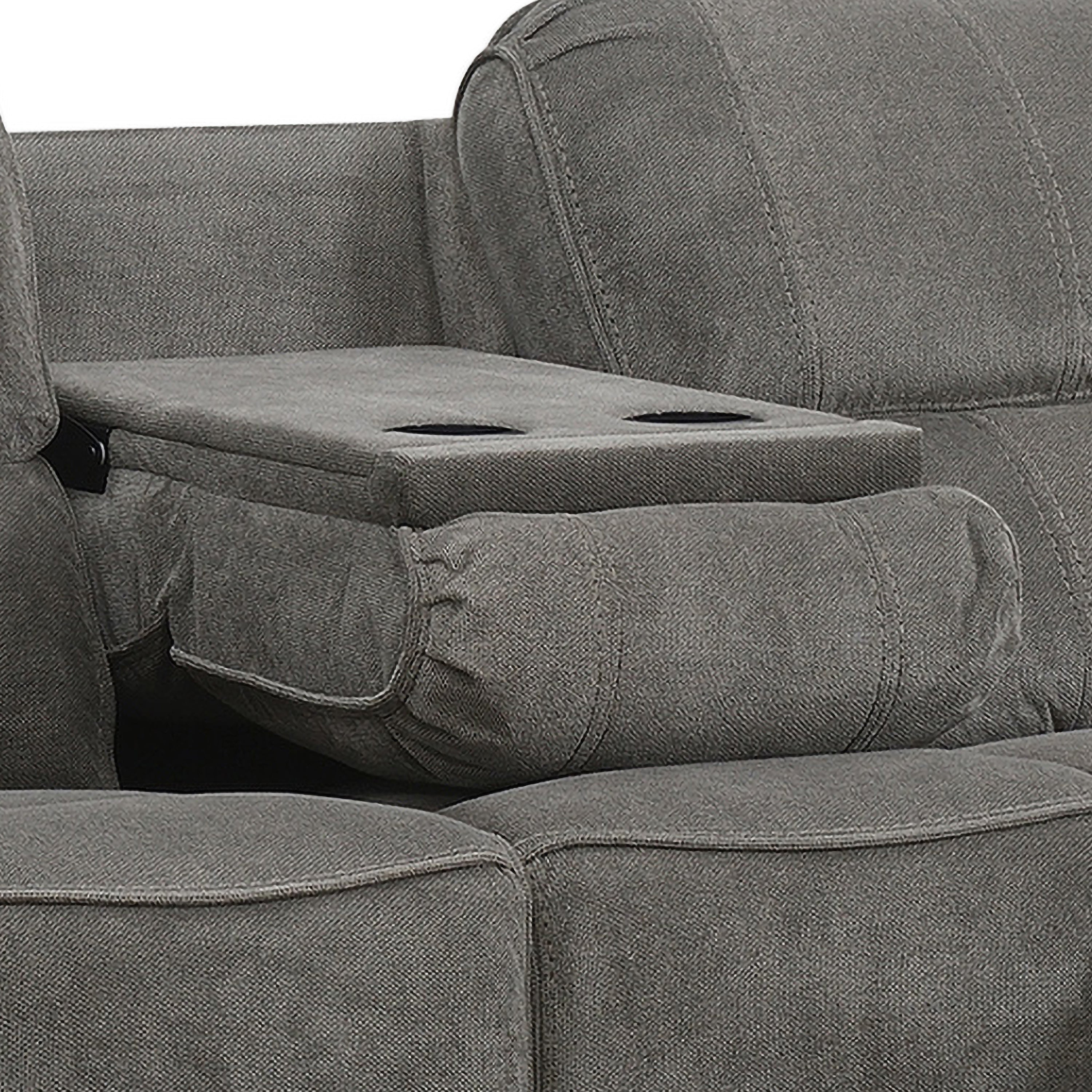 Westbury 3 Seater Manual Recliner Stone