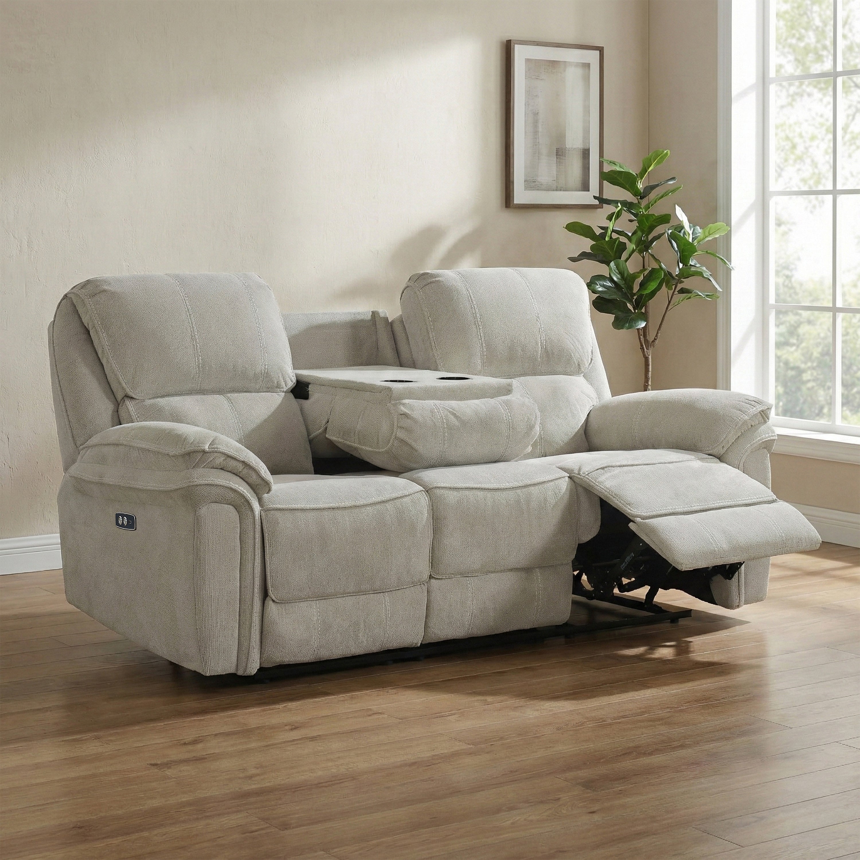 Westbury 3 Seater Electric Recliner Beige