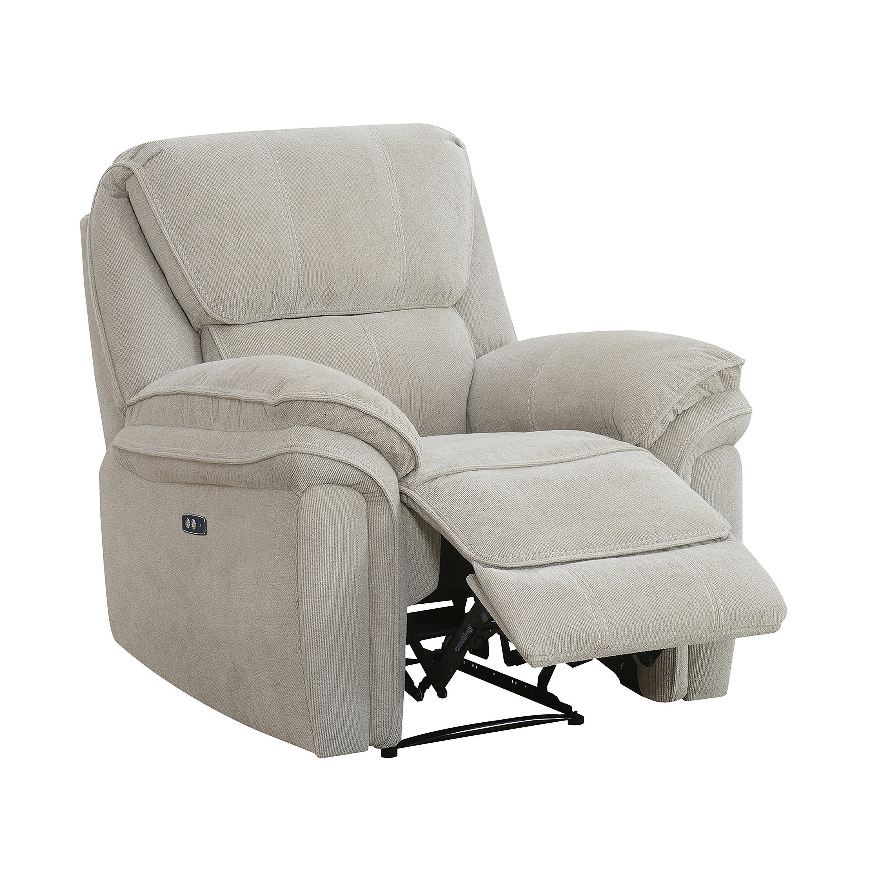 Westbury Chair Electric Recliner Beige
