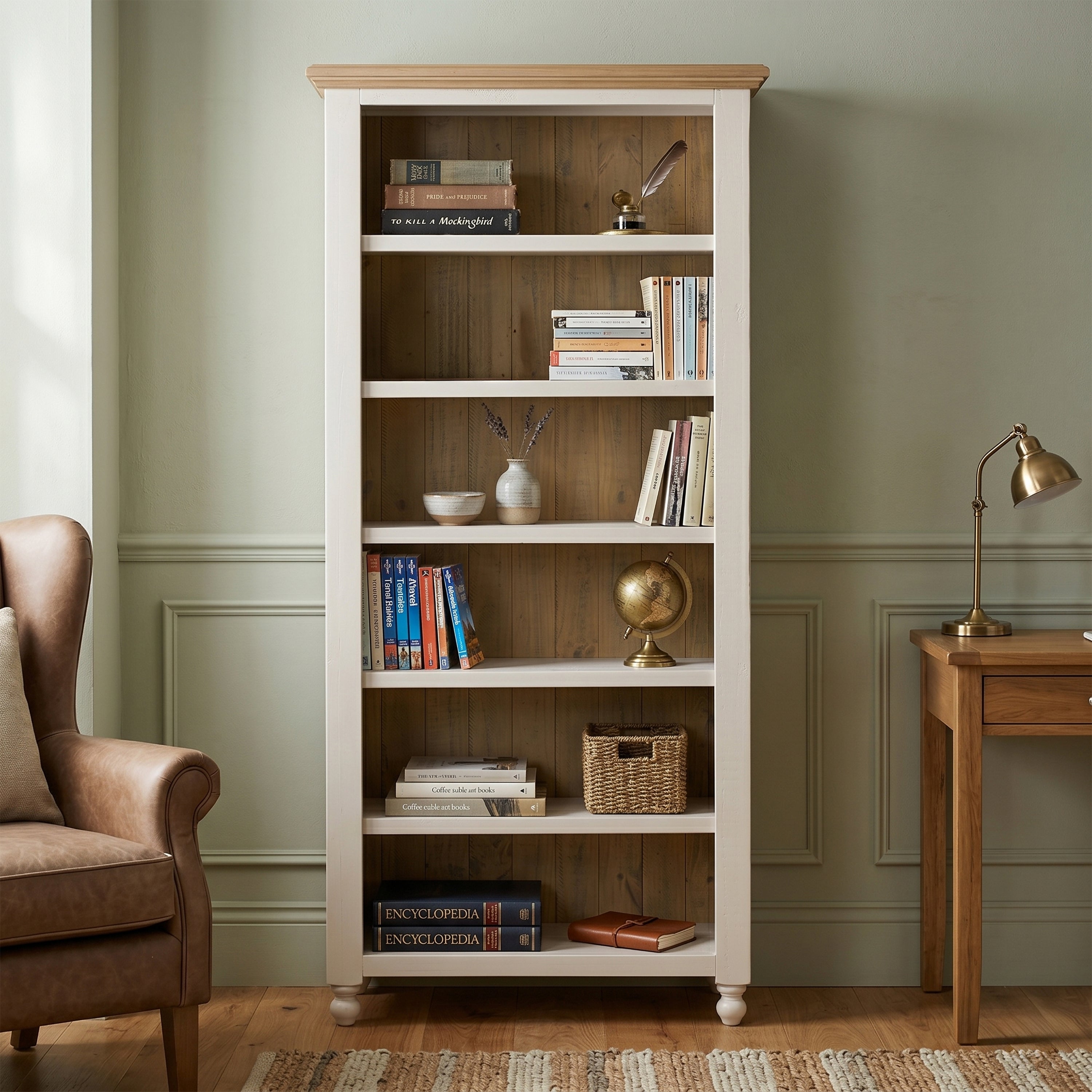 Chateau Painted Large Bookcase