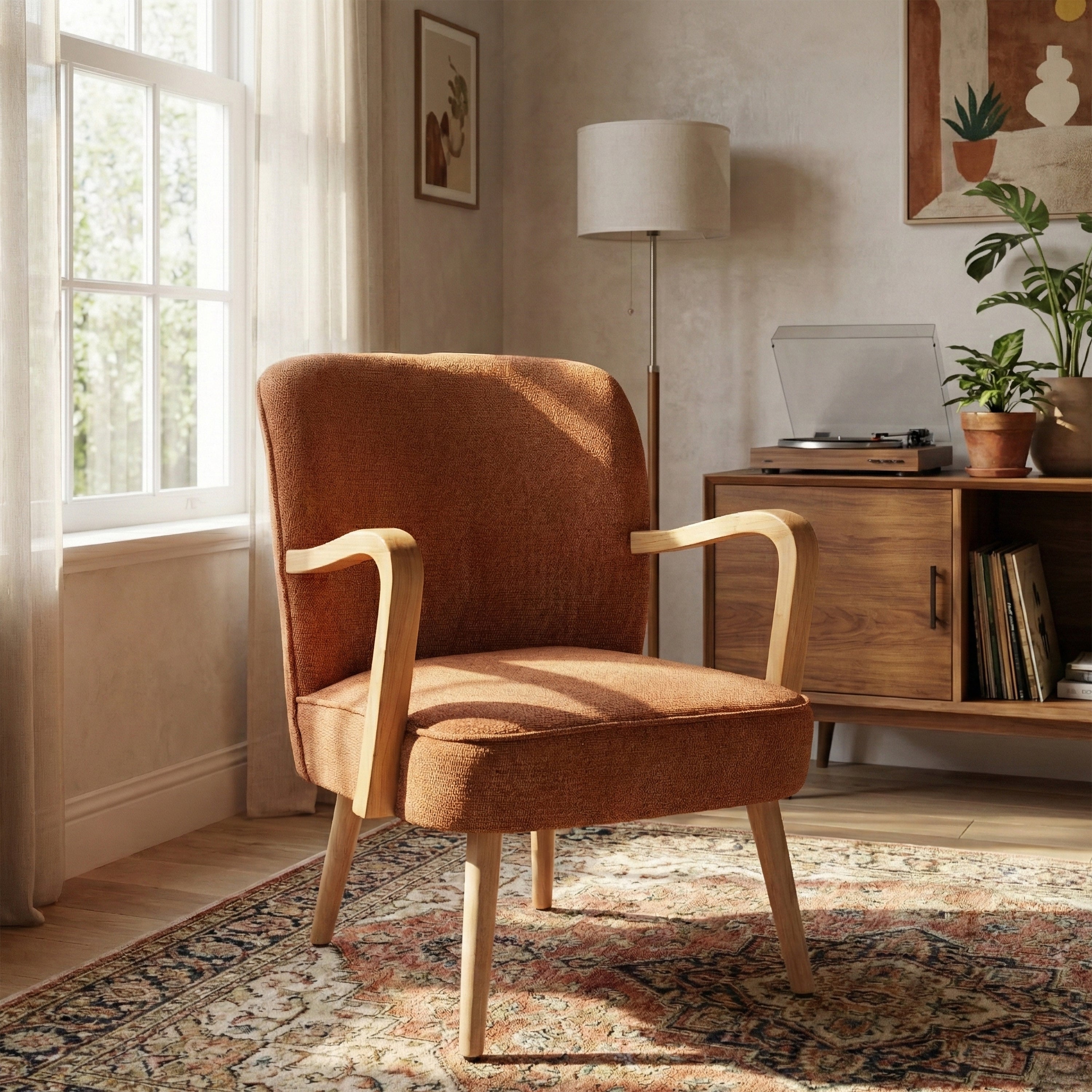 Eliza Chair Rust