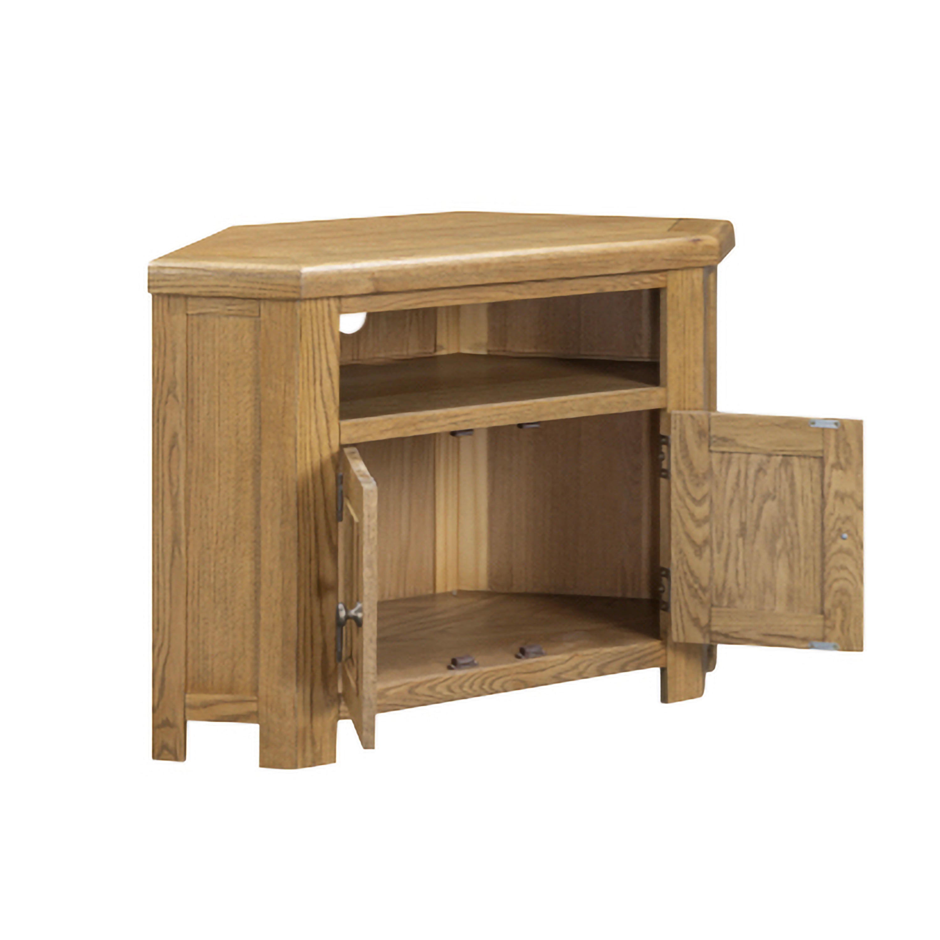 Dorchester Oak Corner TV Unit