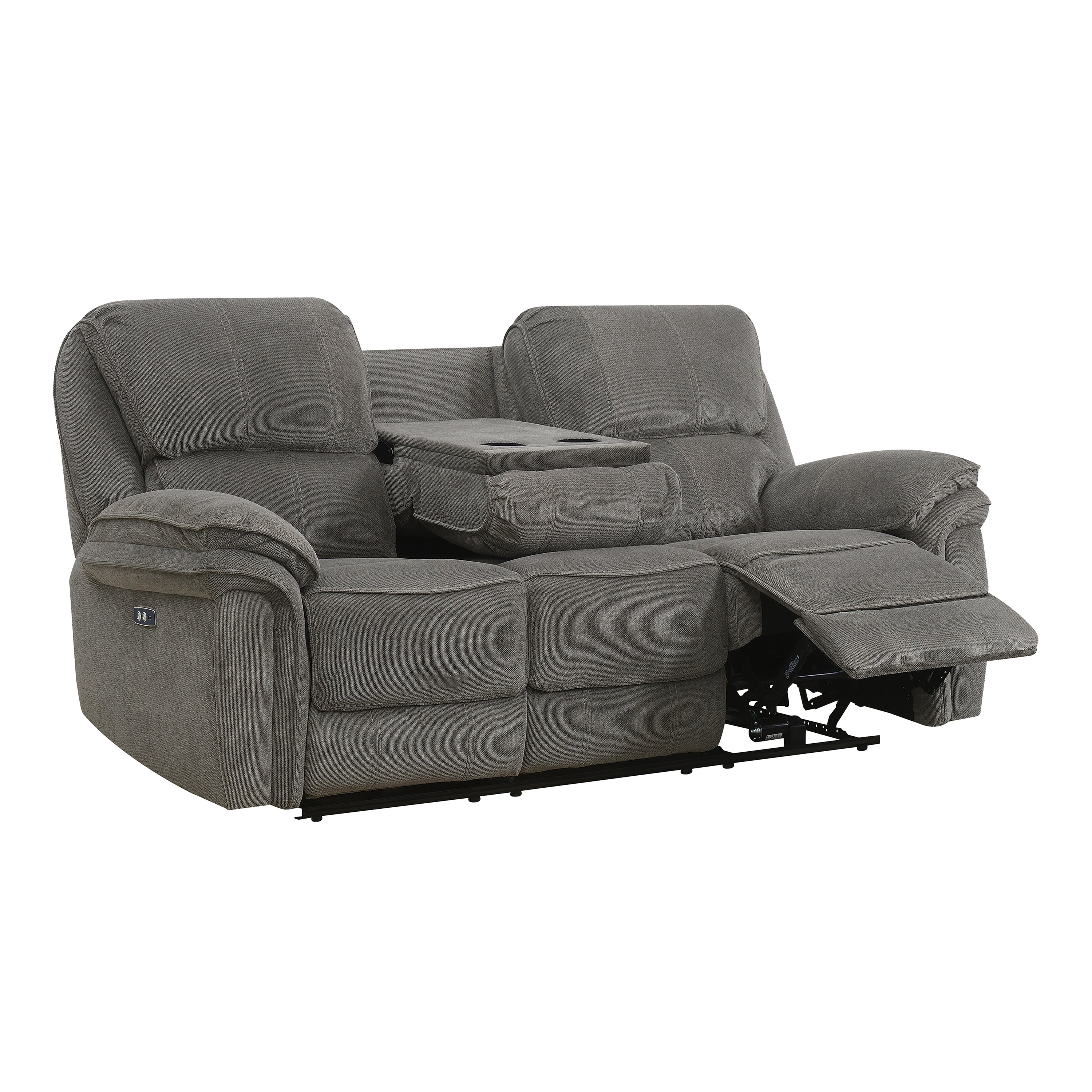 Westbury Electric Reclining 3+1+1 Suite Stone
