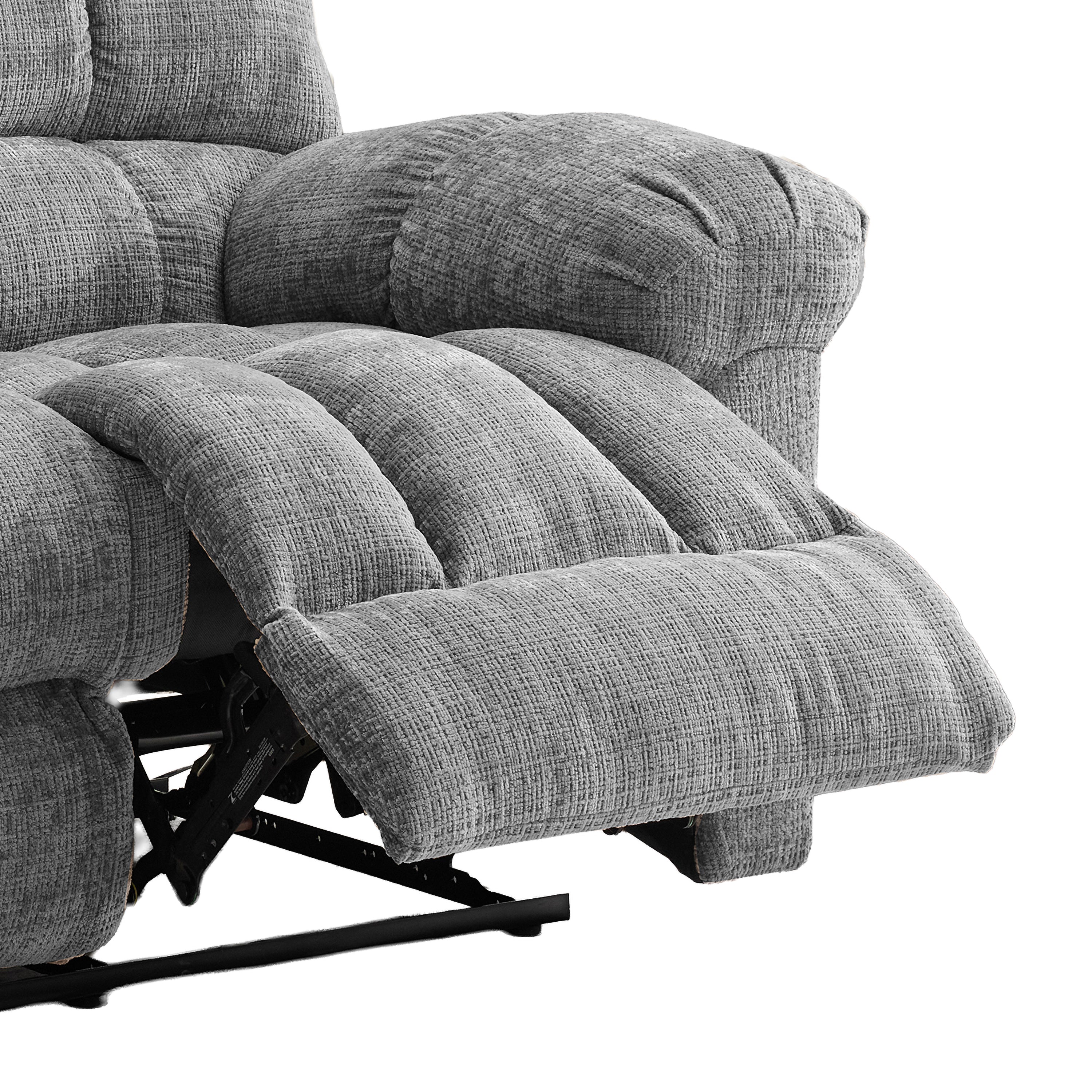 Cloud 2 Seater Recliner Graphite