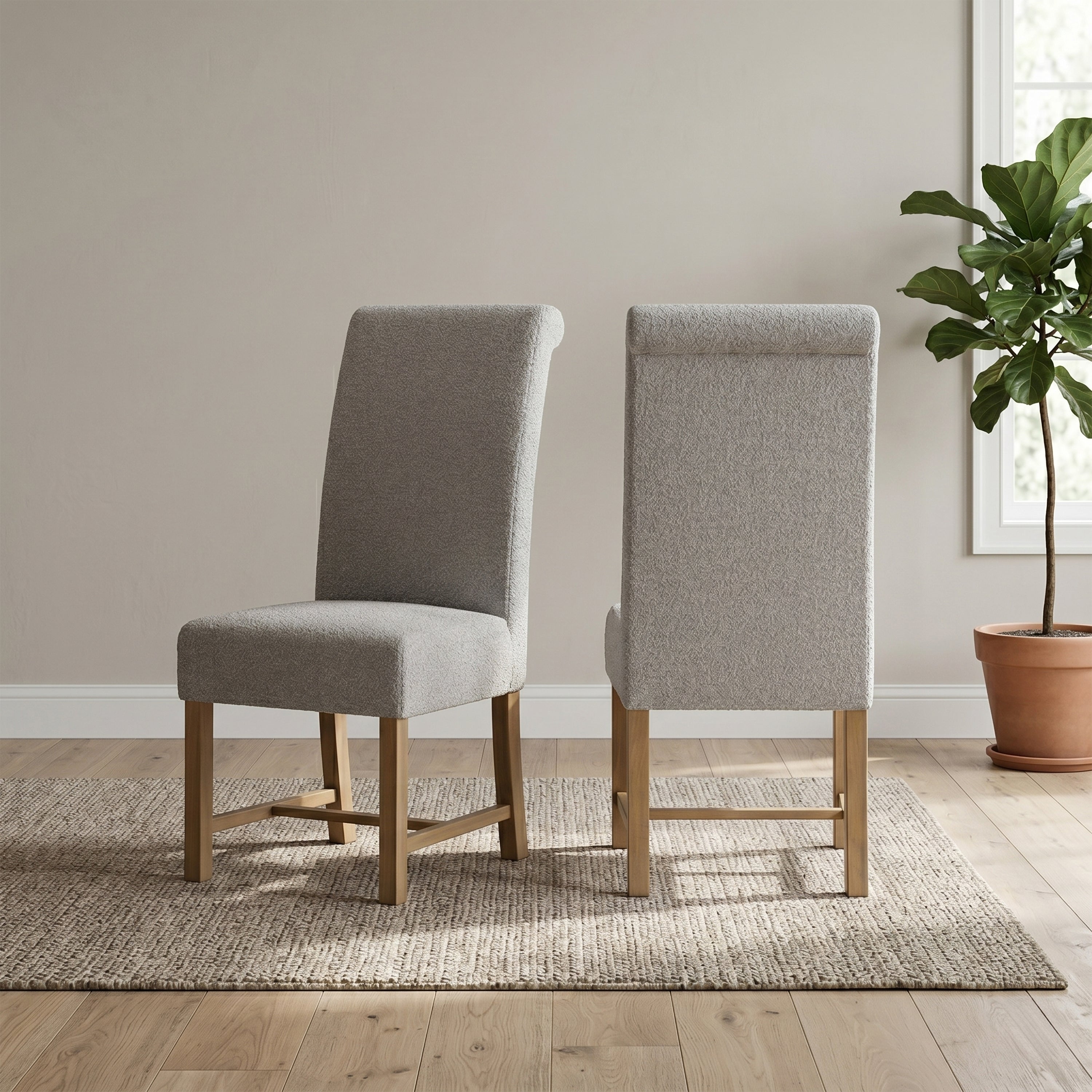 Chateau Dining Chair Grey (Set of 2)