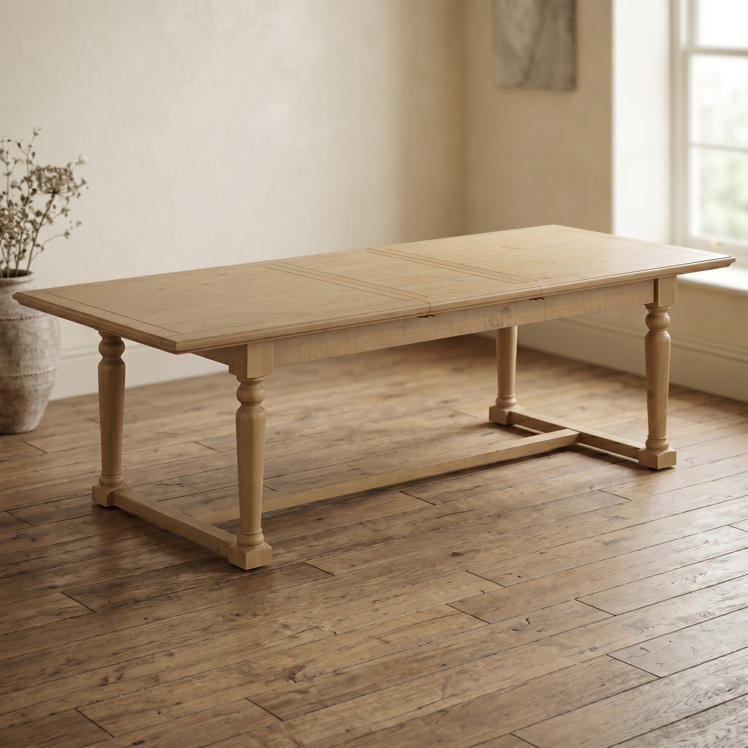 Chateau Rustic Rectangular Extending Dining Table 200/250cm
