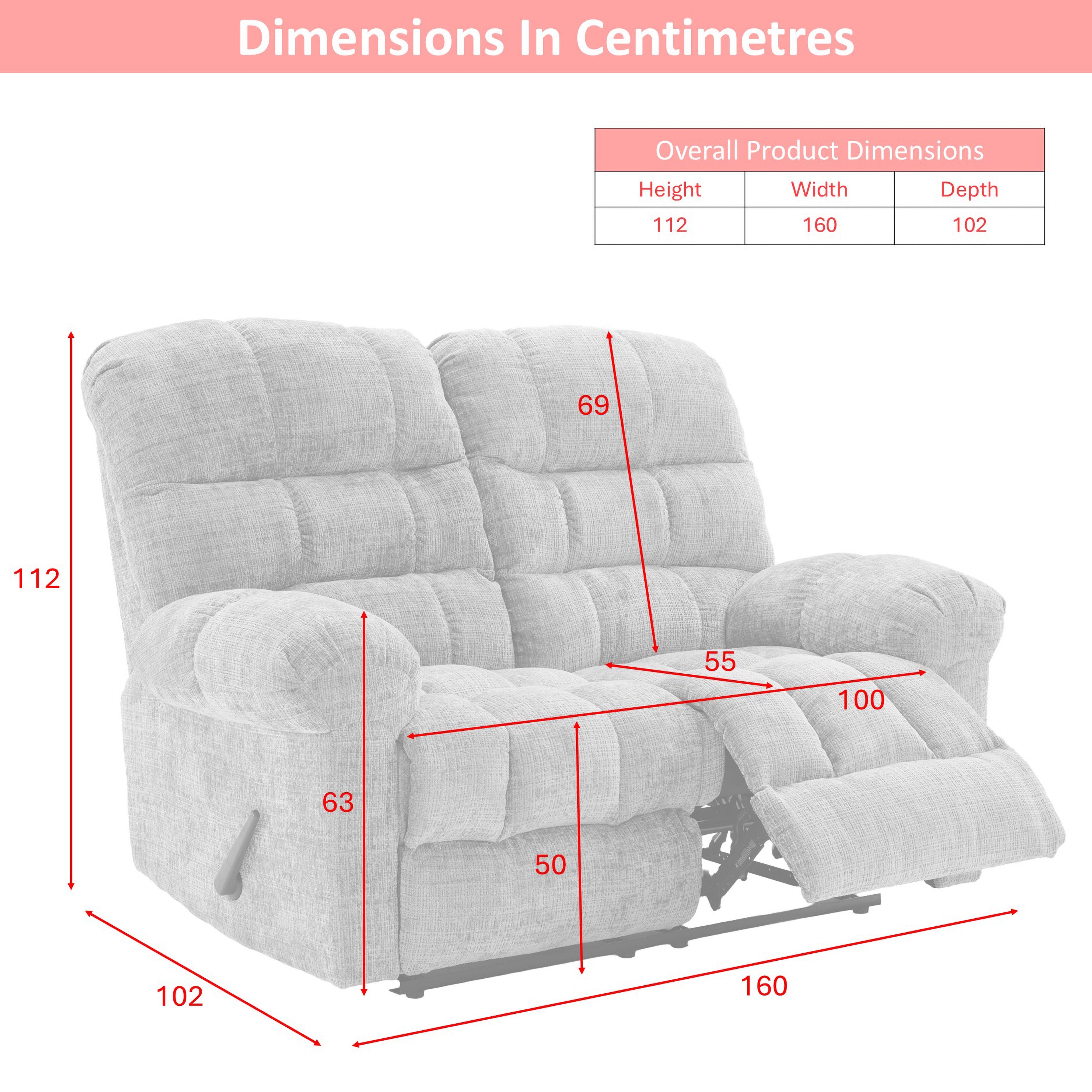 Cloud Recliner 3+2 Suite Graphite