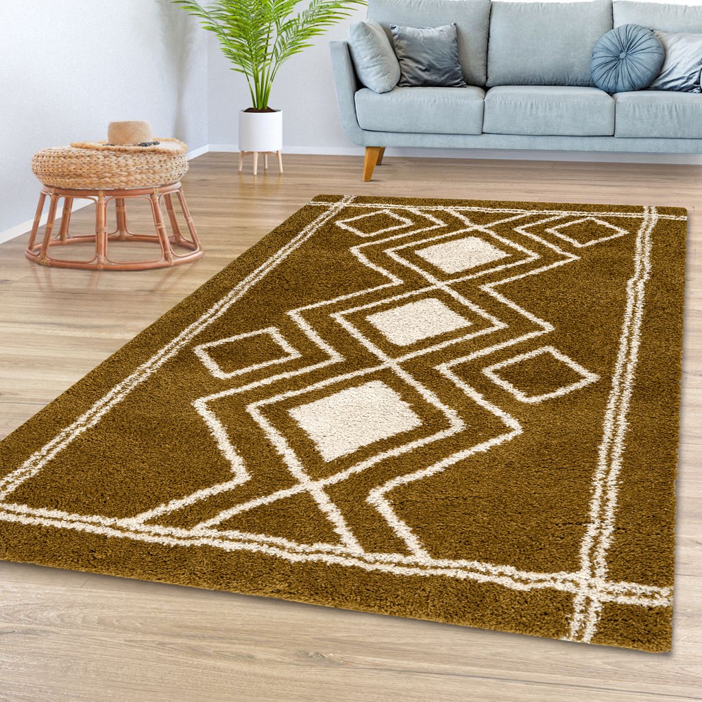 Ashton Rug Mustard Cream 04 M 120 x 170 EXPRESS DELIVERY 3-5 DAYS