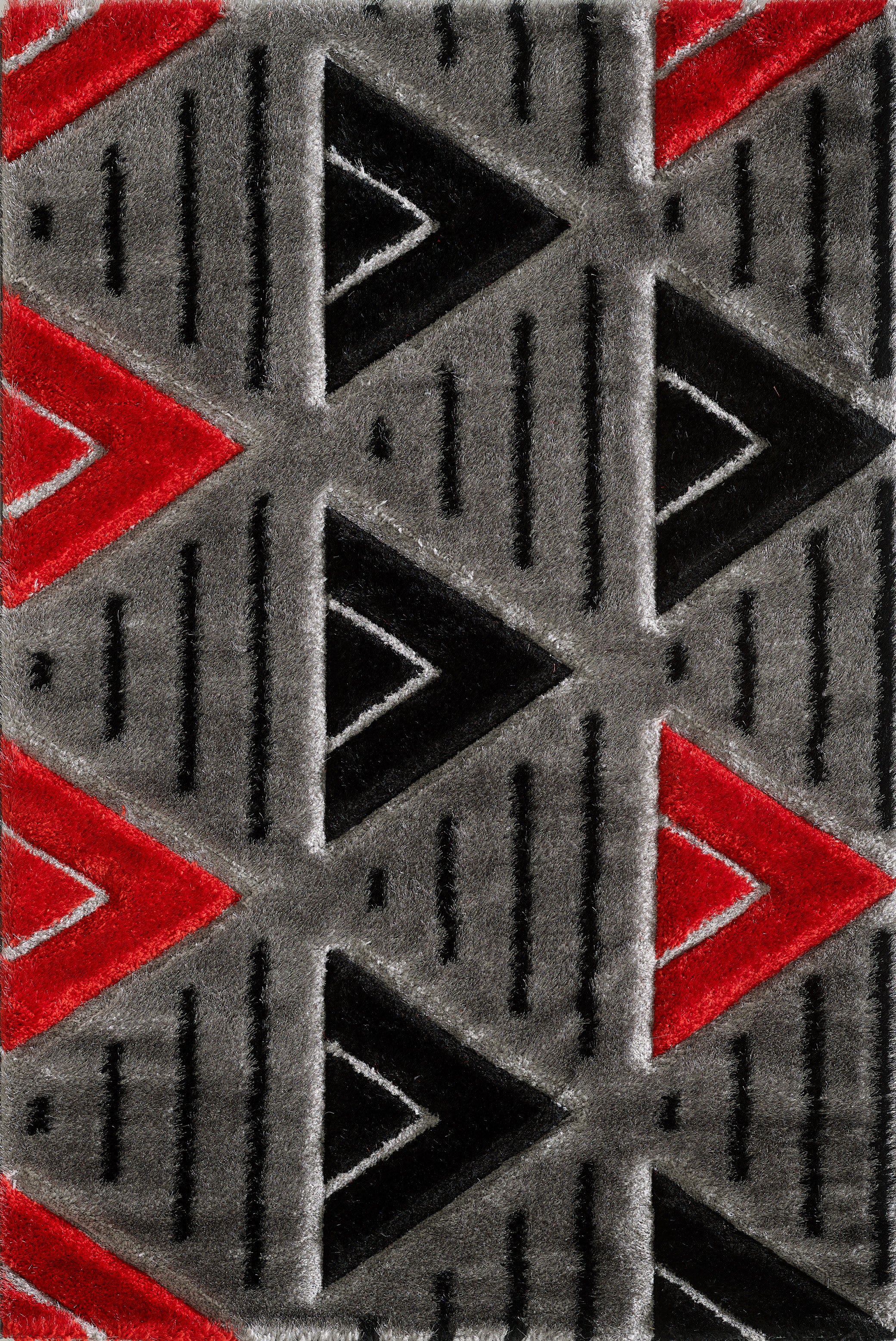 Venus Rug Grey Red L 160 x 230 EXPRESS DELIVERY 3-5 DAYS