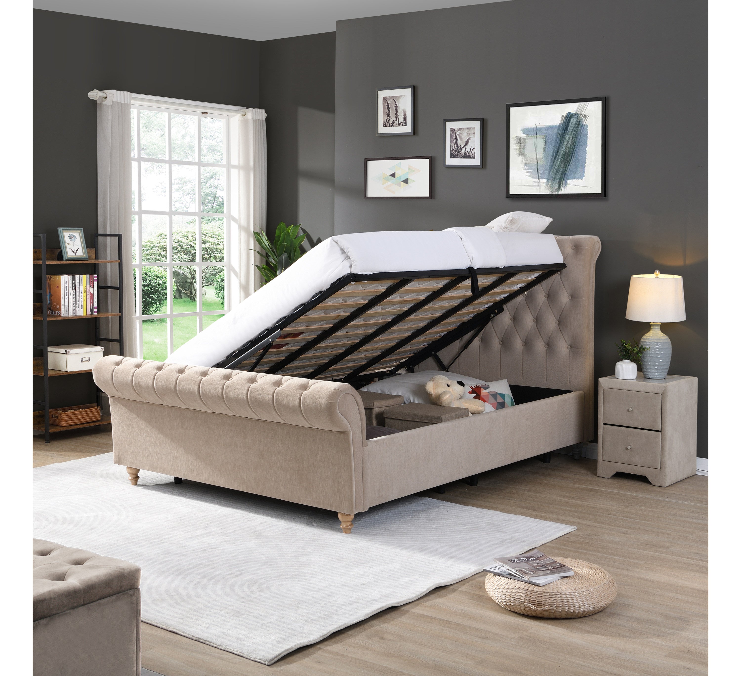 Kilkenny Gas Lift Storage Beds
