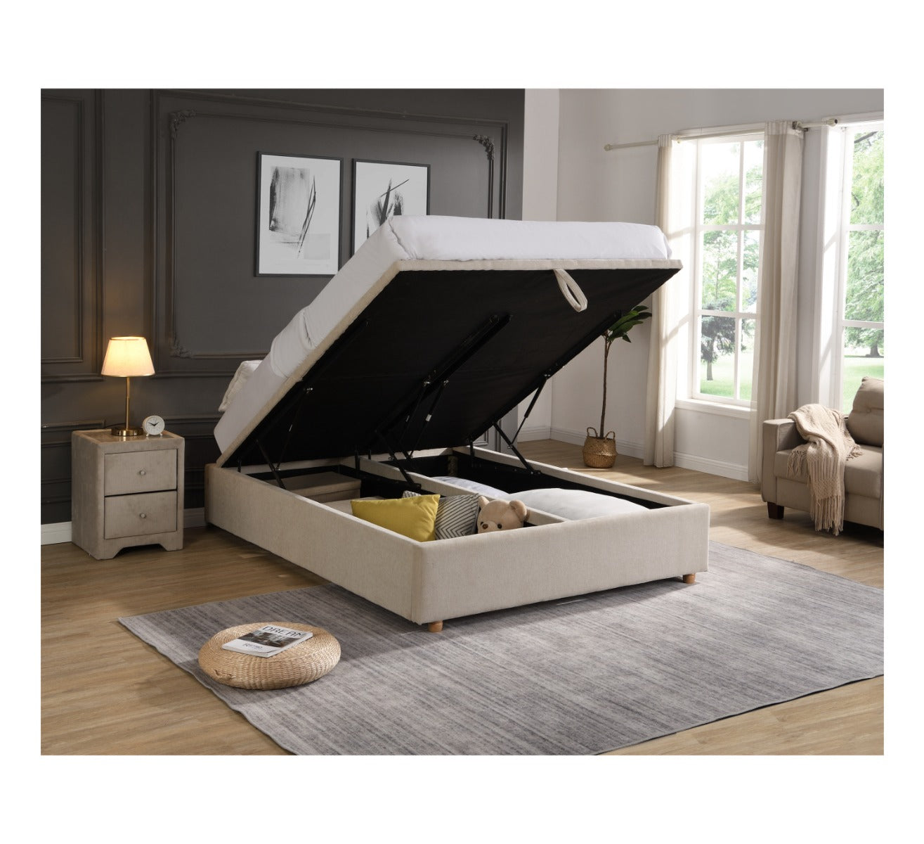 Rio Bed Base - open