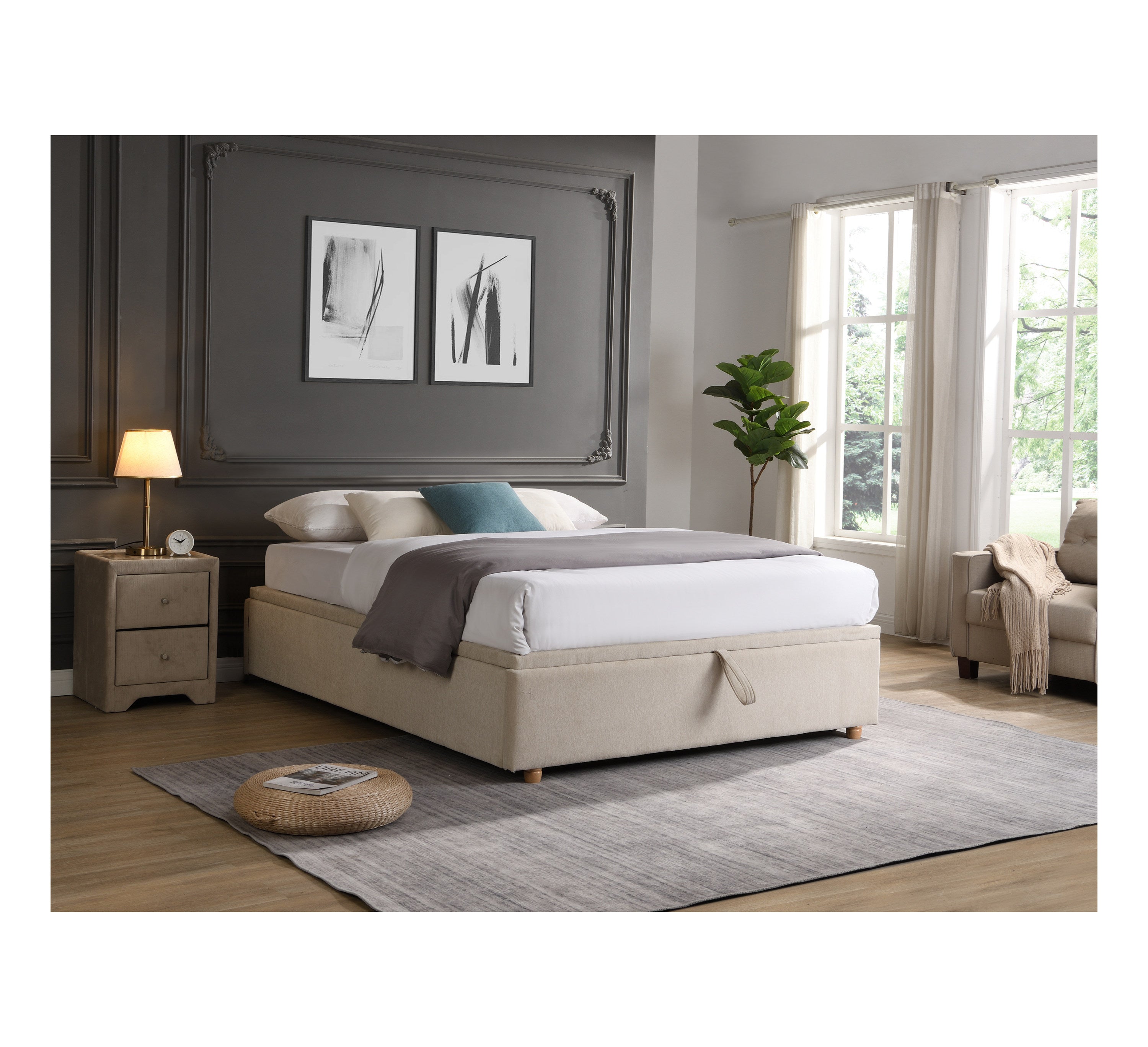 Rio Storage Base W/Optional Headboard