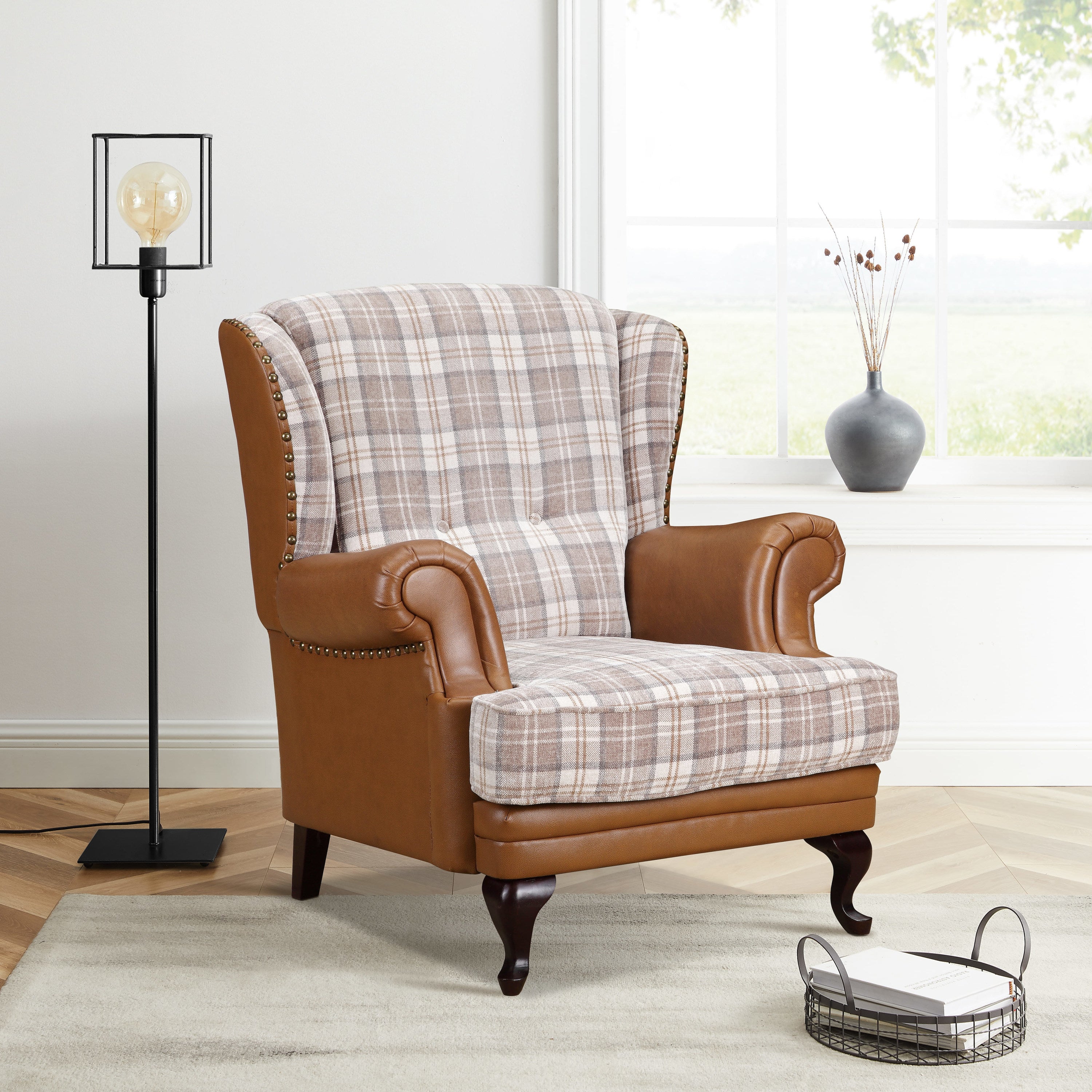 Imperial Fabric Wingchair