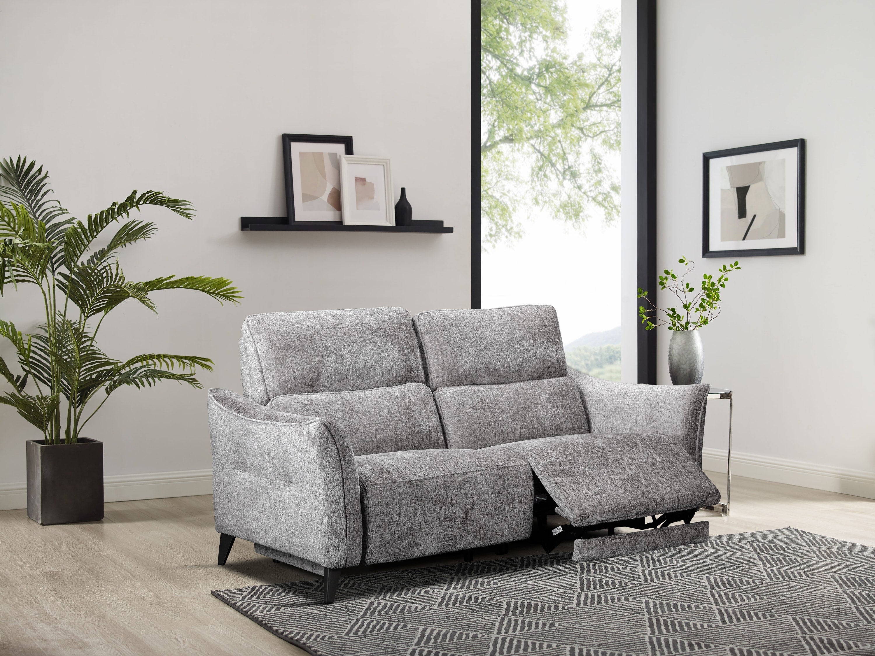 Sofia 1 Seater Grey
