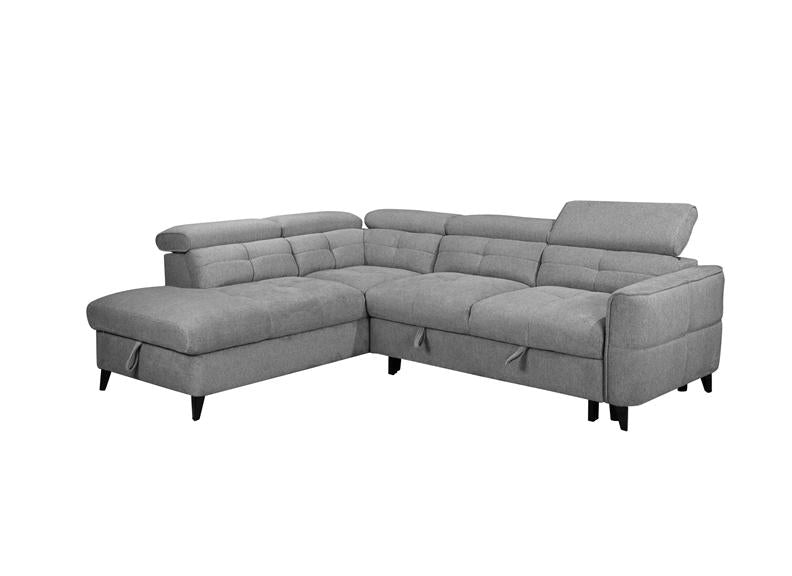 Samantha Corner Sofa/Sofa Bed In Grey