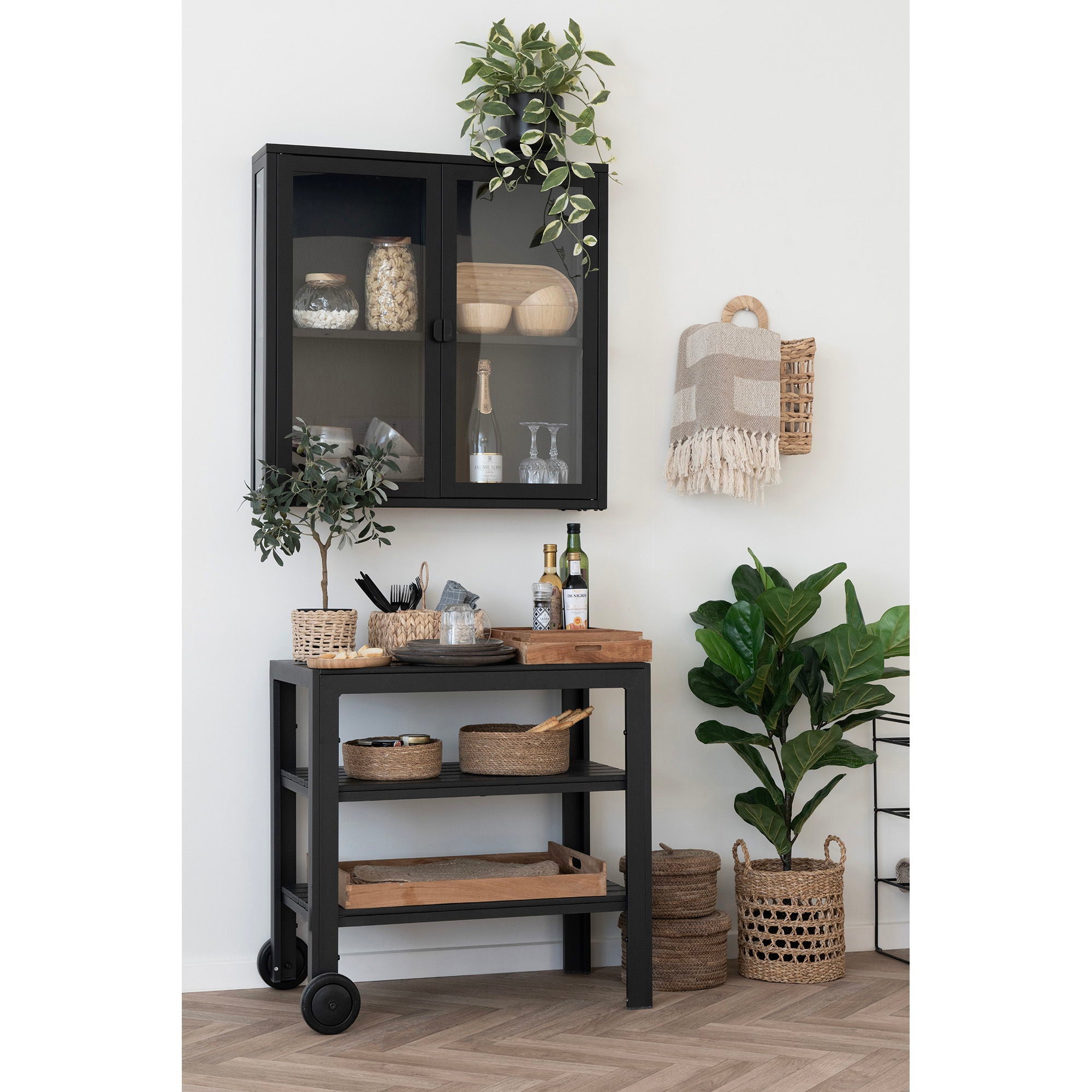 Brisbane Hanging Display Cabinet Option 1