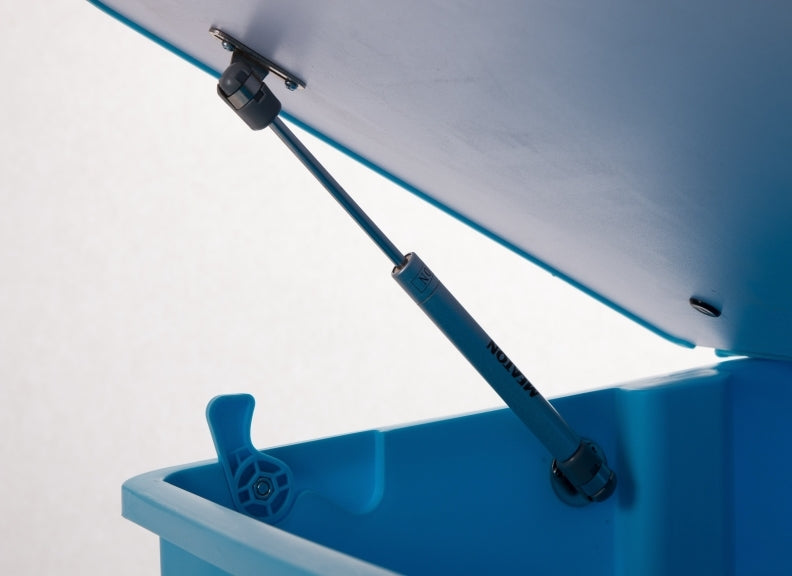 Comfortline 301 Blue Desk - hinge