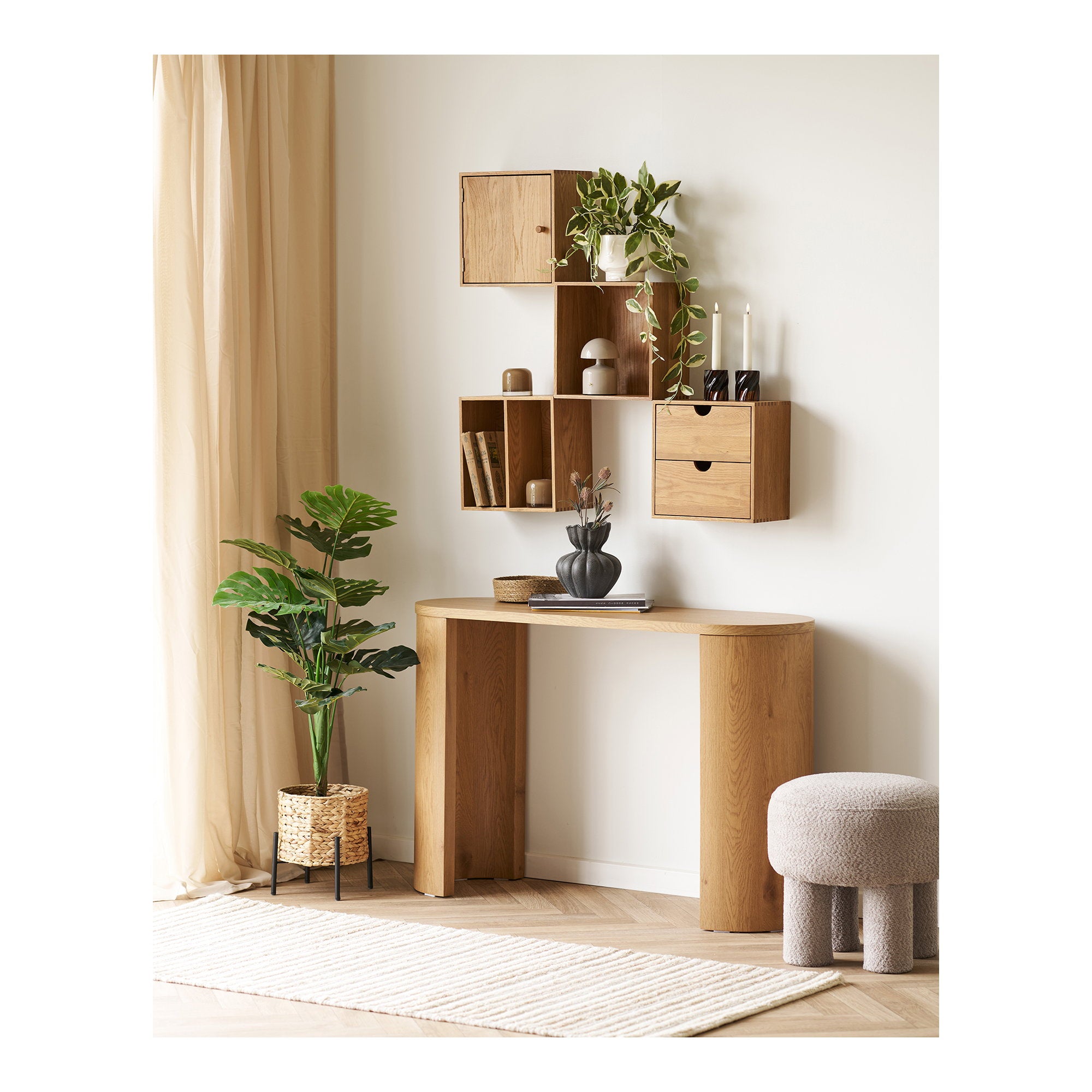 Townsville Wall Shelves, set of 4