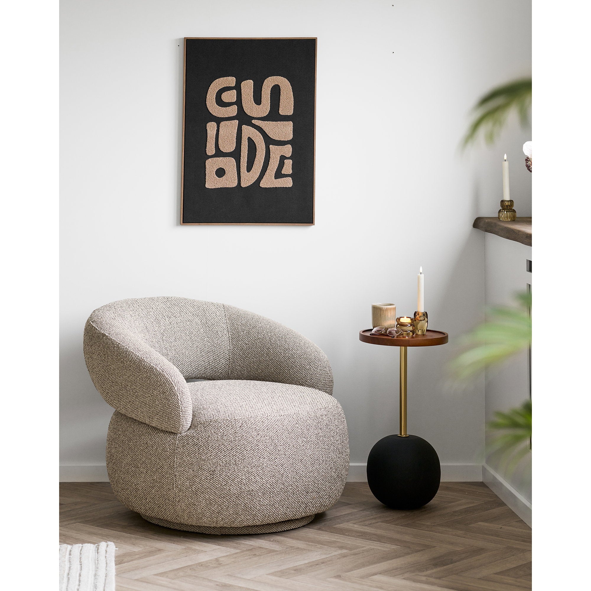 Tine Tufted Wall Decoration